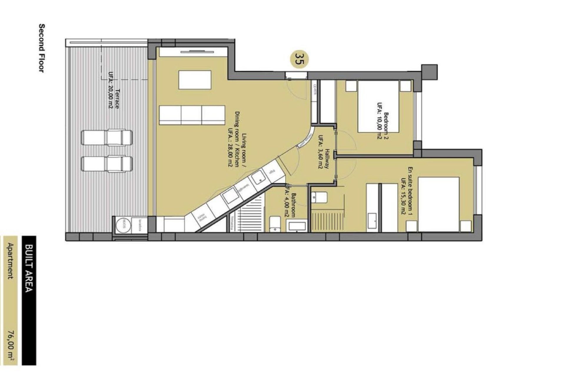 Herverkoop - Appartement / flat - Orihuela - Las Colinas Golf - Country Club