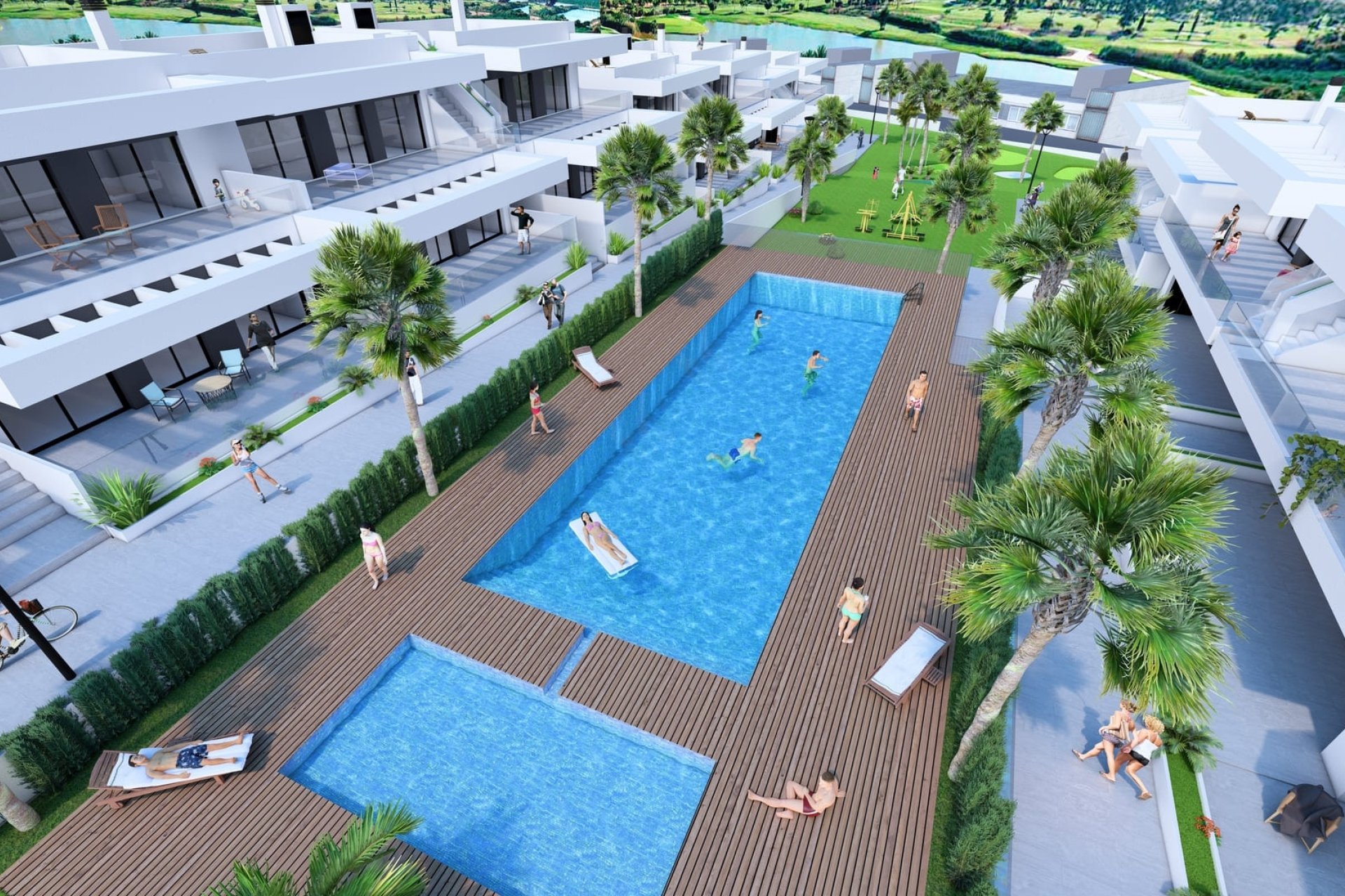 Nauja statyba - Bungalow - Algorfa - La Finca Golf