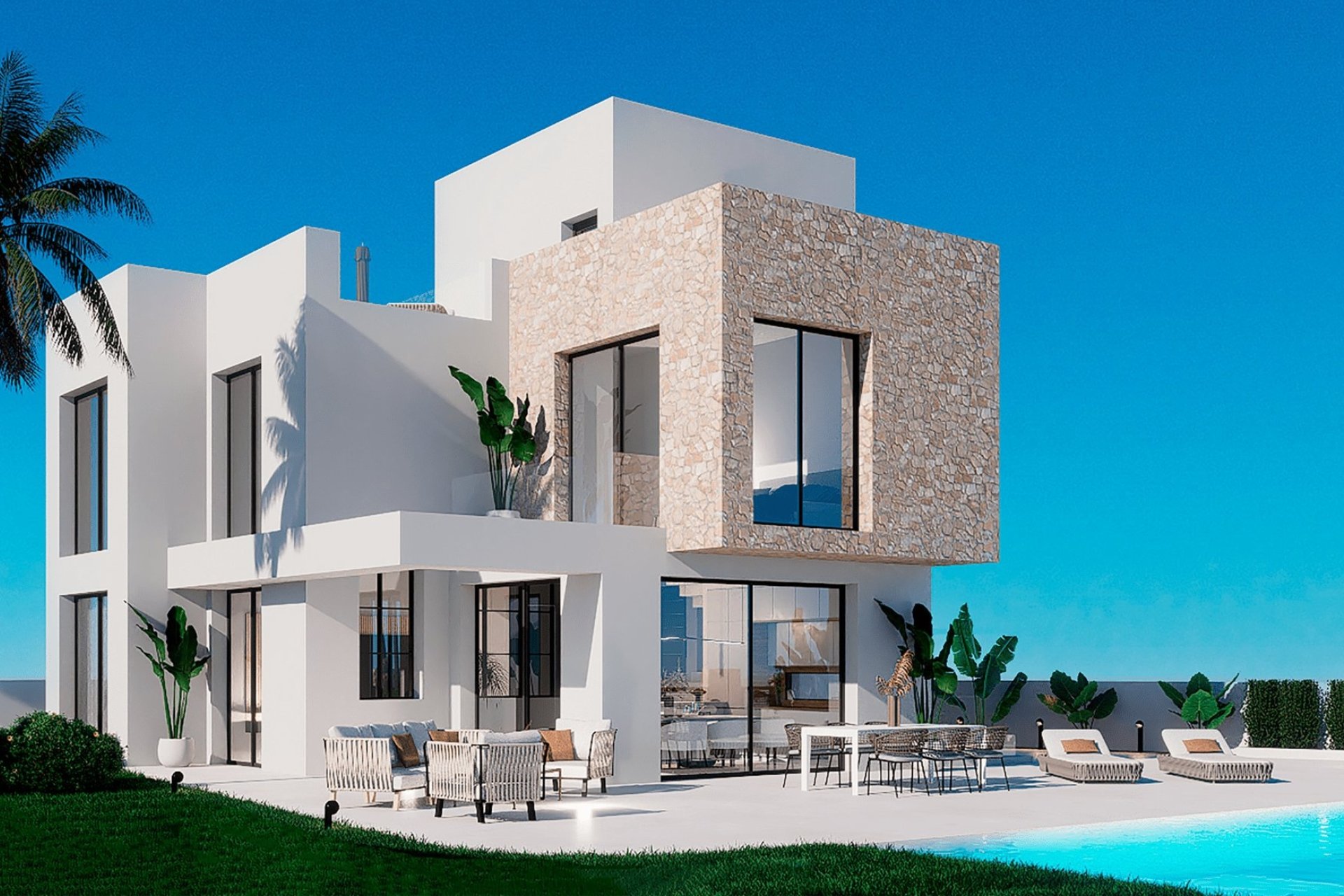 Nauja statyba - Vila - Finestrat