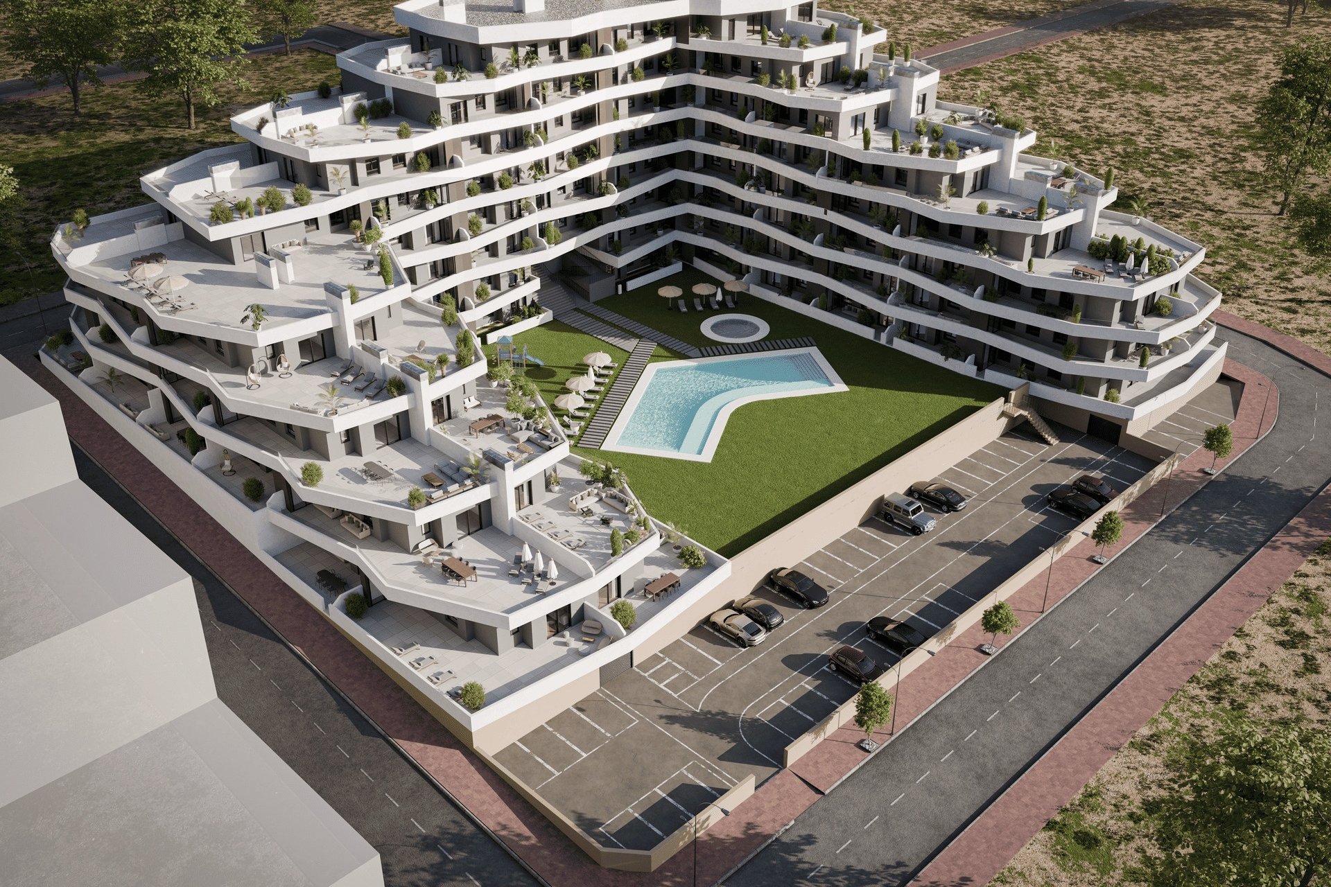 New Build - Apartment / flat - San Miguel de Salinas