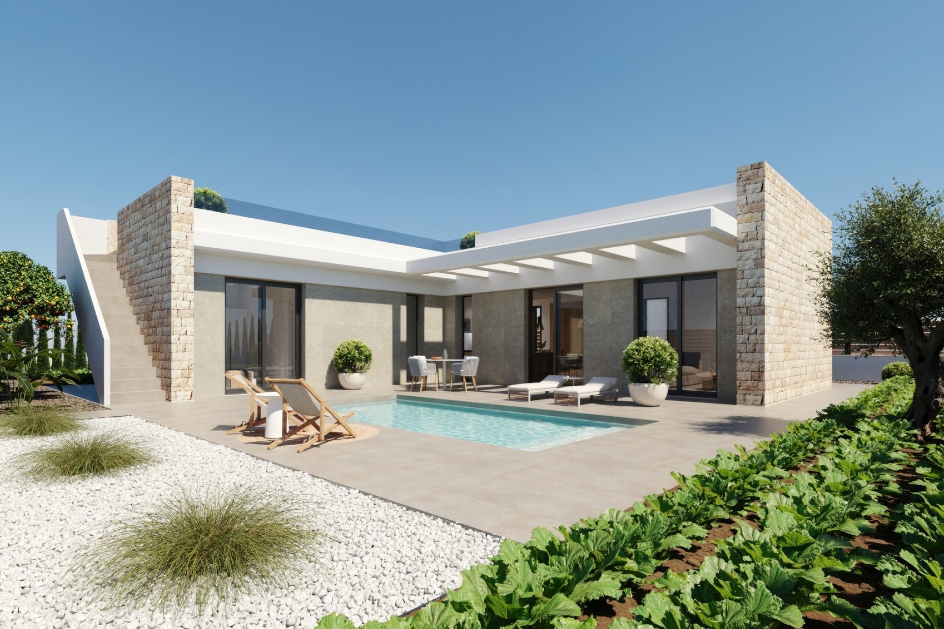 New Build - Villa - Fuente Alamo - Hacienda del Alamo Golf