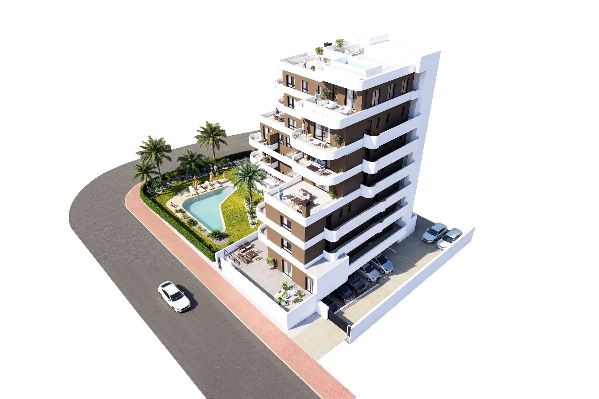 Nieuwbouw Woningen - Appartement / flat - Guardamar del Segura