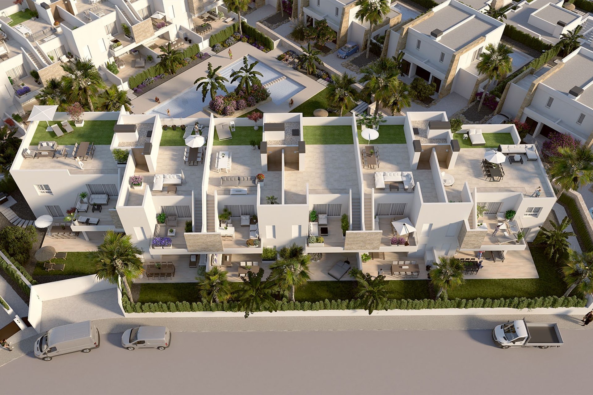 Nieuwbouw Woningen - Bungalow - Algorfa - La Finca Golf