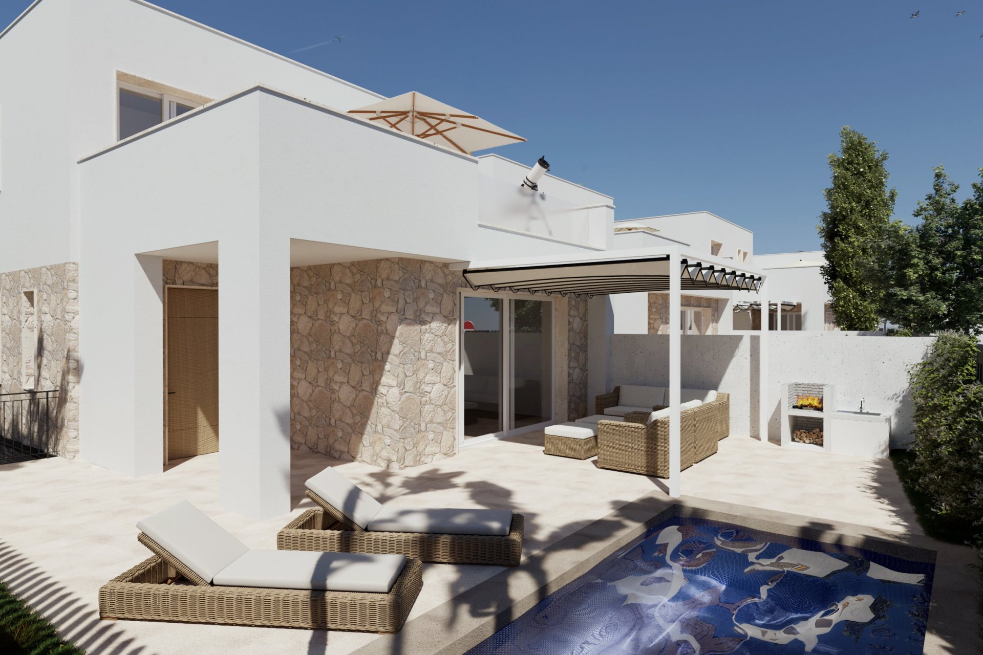 Nieuwbouw Woningen - detached - Hondón de las Nieves
