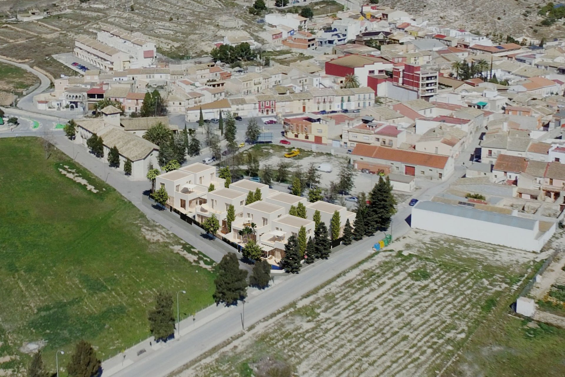 Nieuwbouw Woningen - detached - Hondón de las Nieves