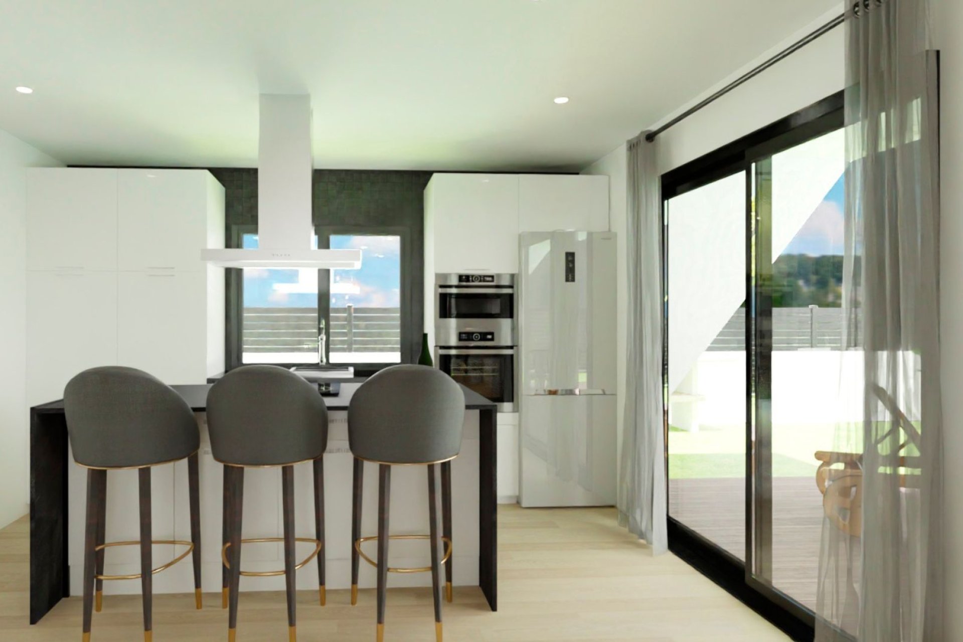 Nieuwbouw Woningen - detached - Hondón de las Nieves