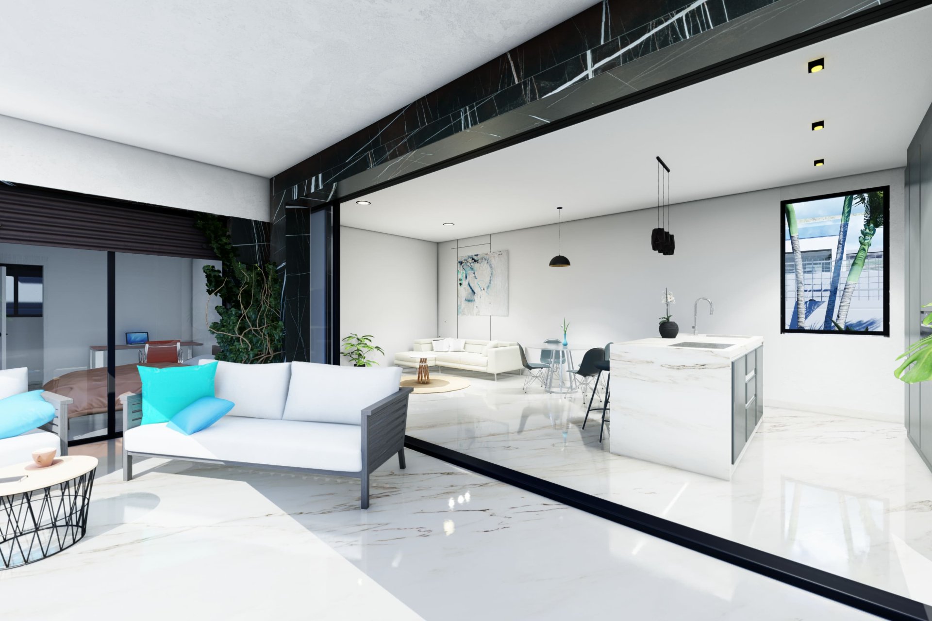 Nieuwbouw Woningen - Herenhuis - Algorfa