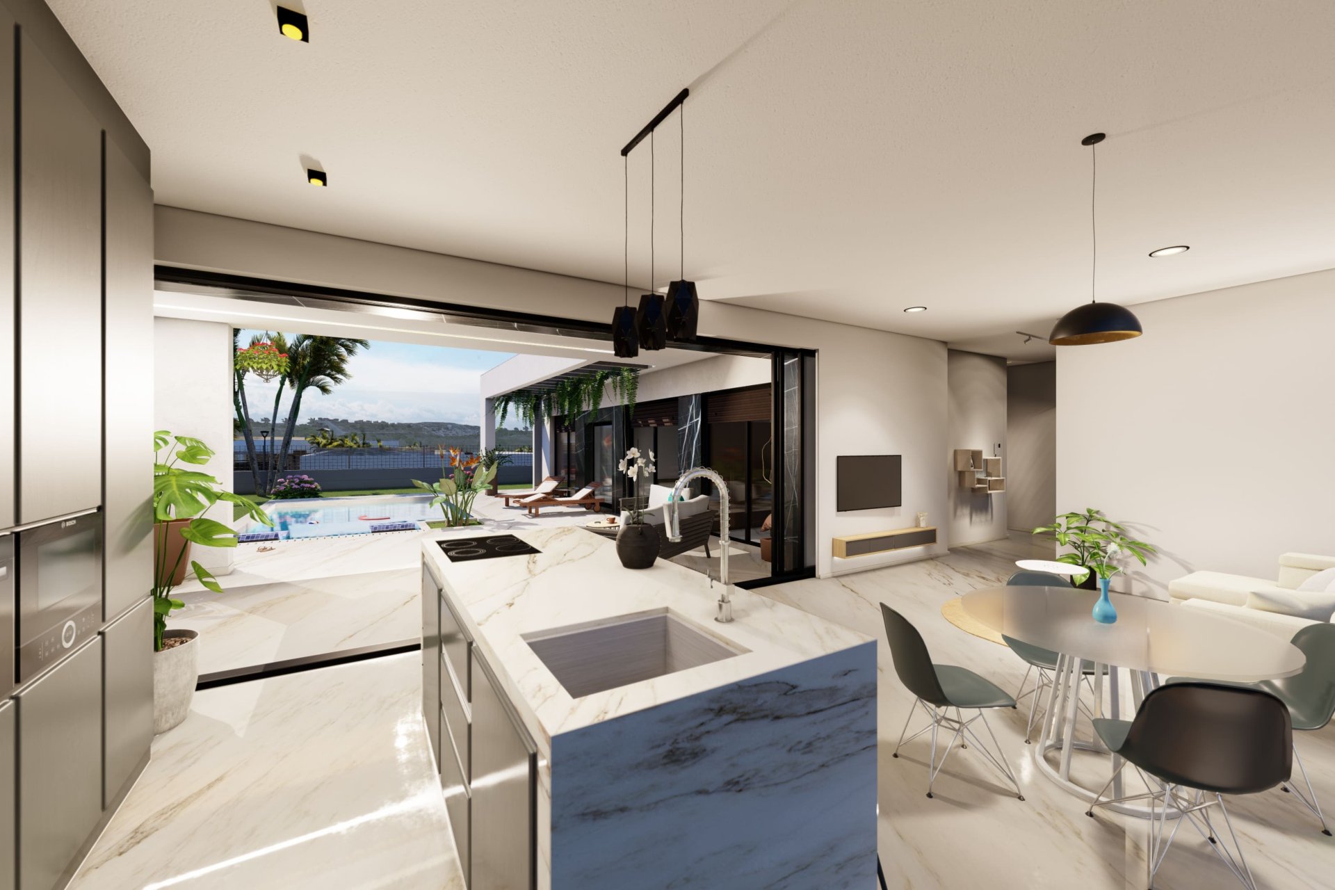 Nieuwbouw Woningen - Herenhuis - Algorfa