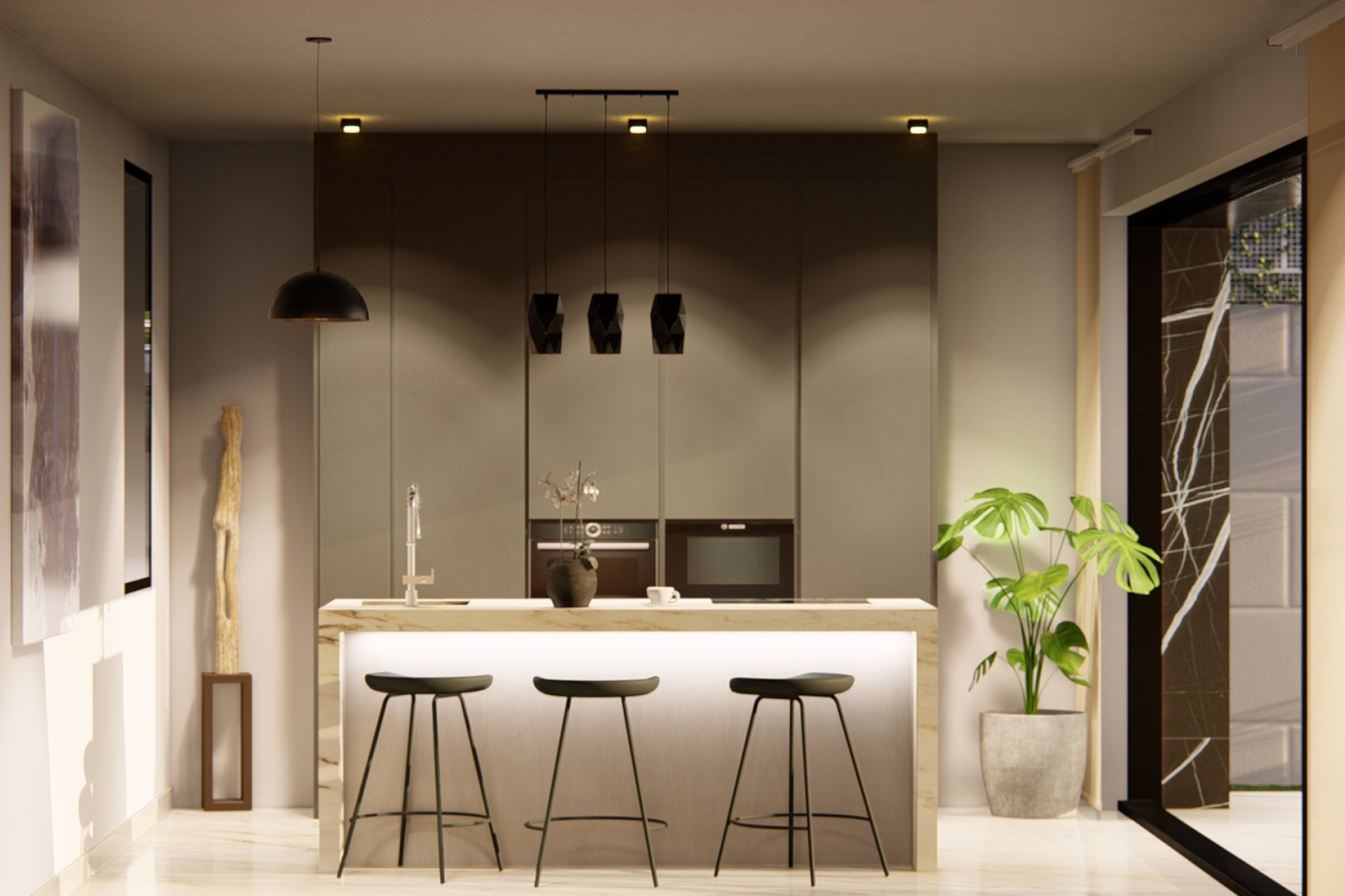 Nieuwbouw Woningen - Herenhuis - Algorfa