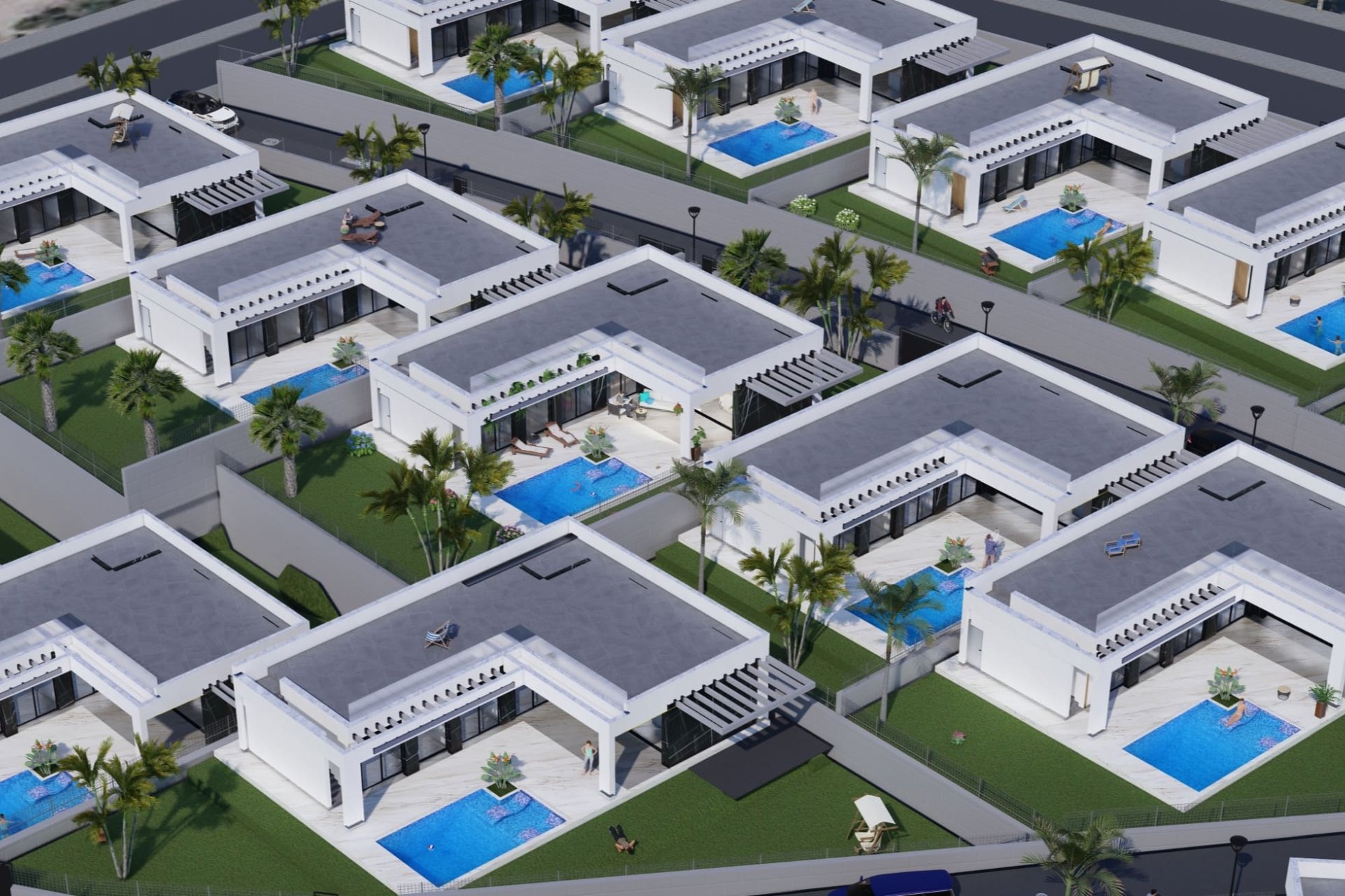 Nieuwbouw Woningen - Herenhuis - Algorfa