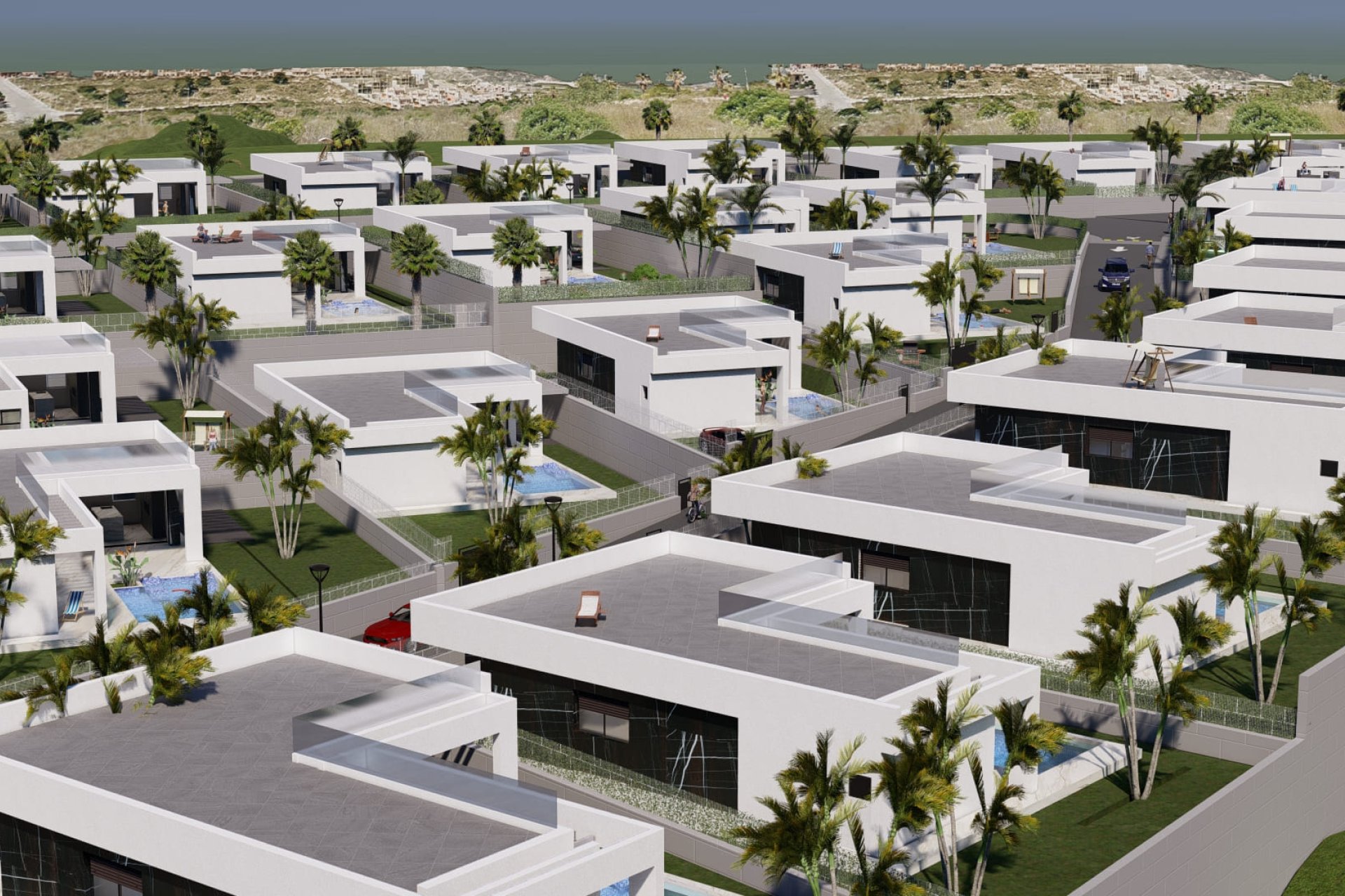 Nieuwbouw Woningen - Herenhuis - Algorfa