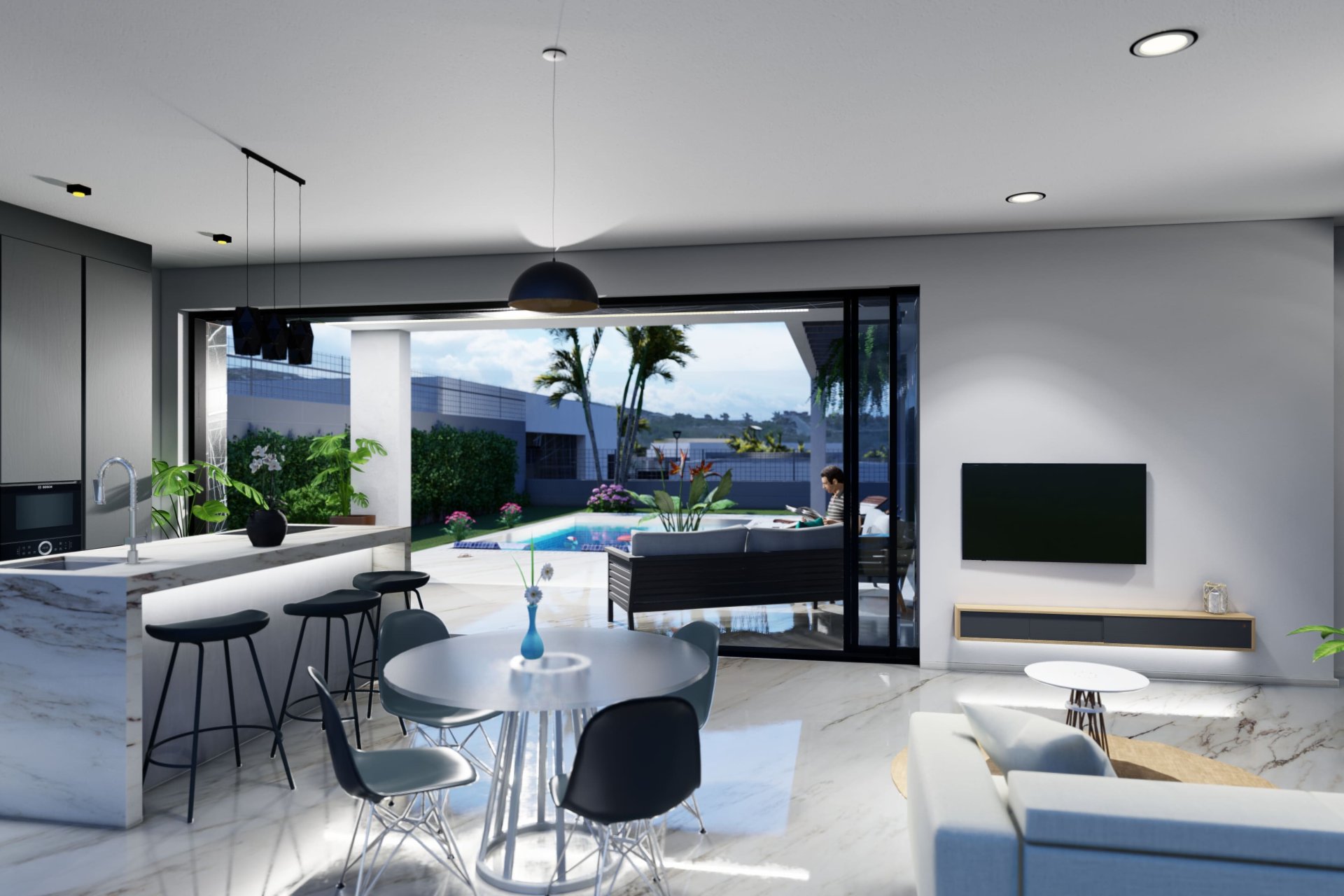 Nieuwbouw Woningen - Herenhuis - Algorfa