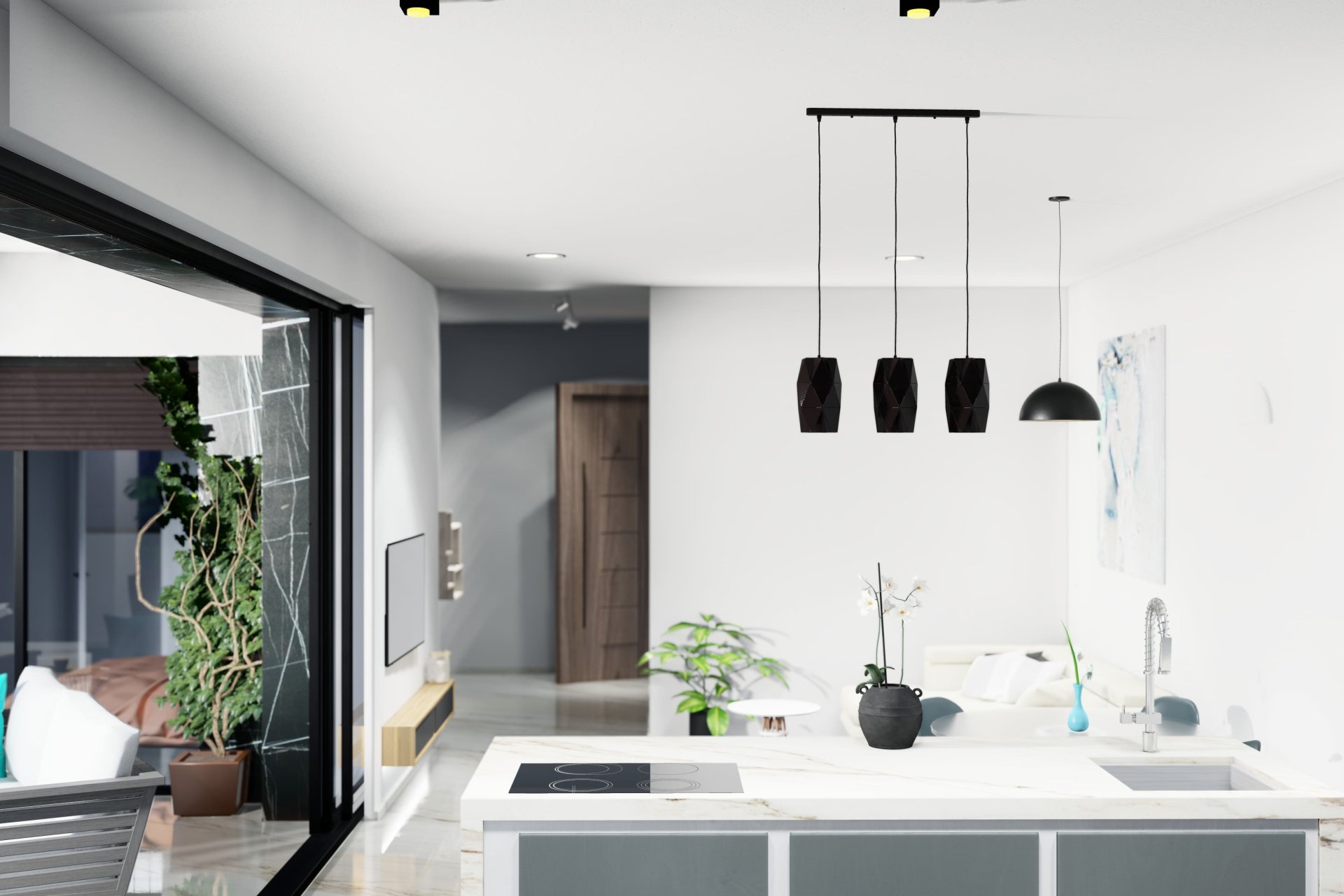 Nieuwbouw Woningen - Herenhuis - Algorfa