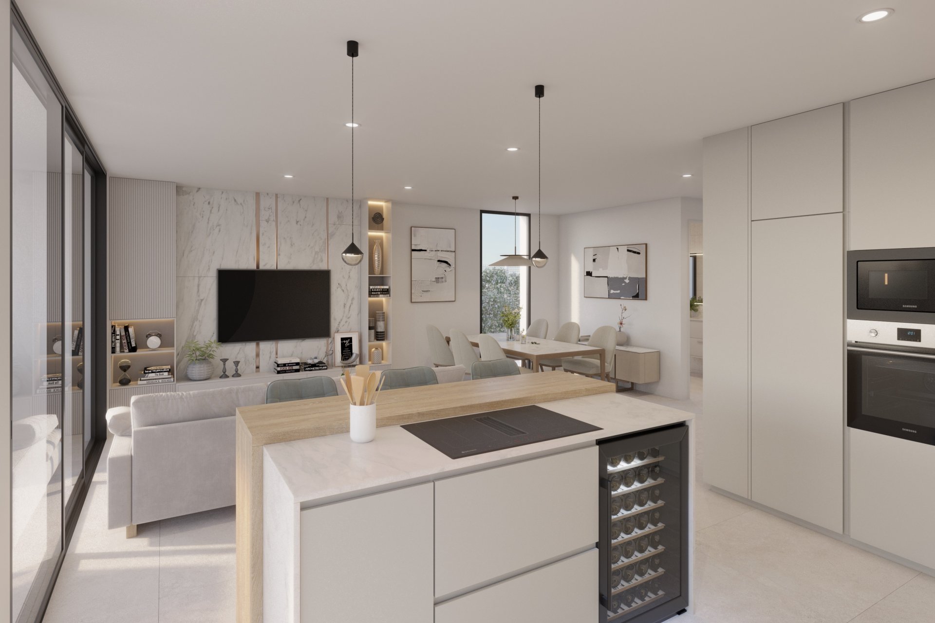 Nieuwbouw Woningen - Herenhuis - Fuente Alamo