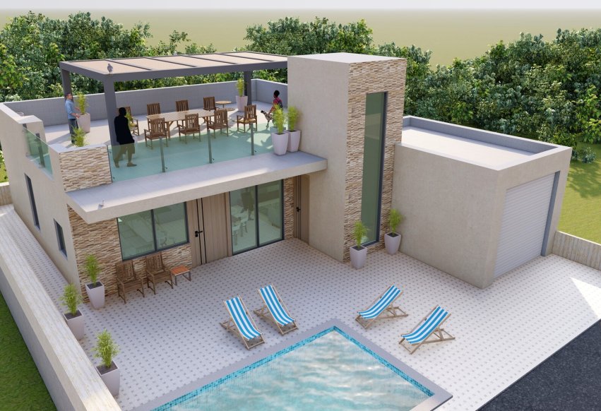 Nieuwbouw Woningen - Herenhuis - Fuente Alamo