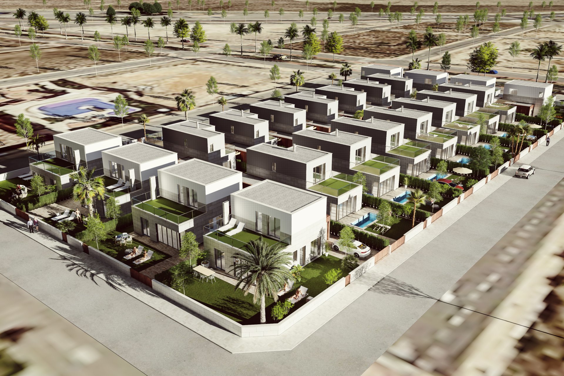 Nieuwbouw Woningen - Herenhuis - Los Alcázares