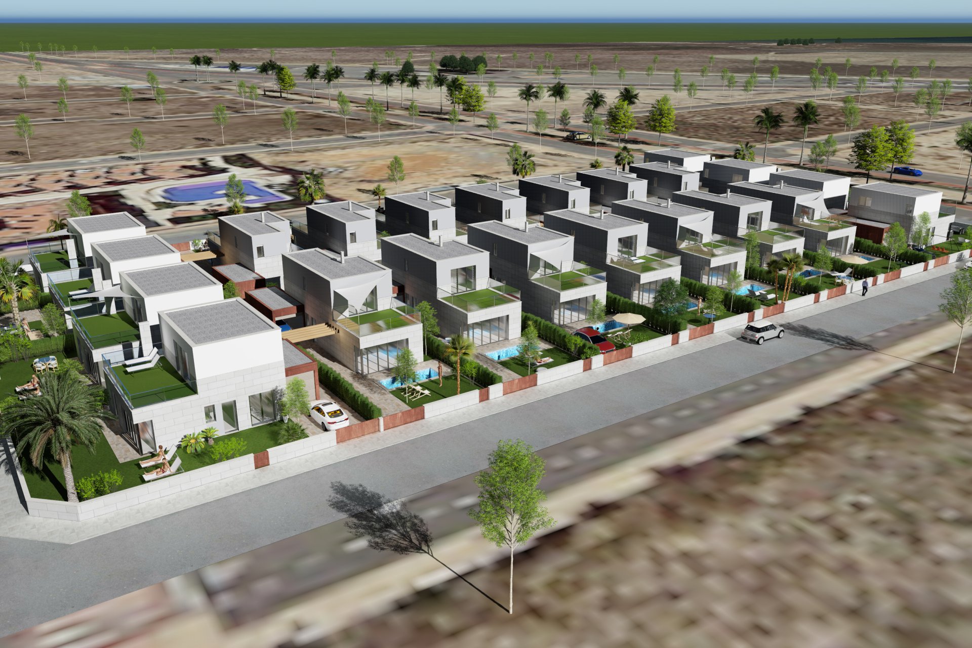 Nieuwbouw Woningen - Herenhuis - Los Alcázares
