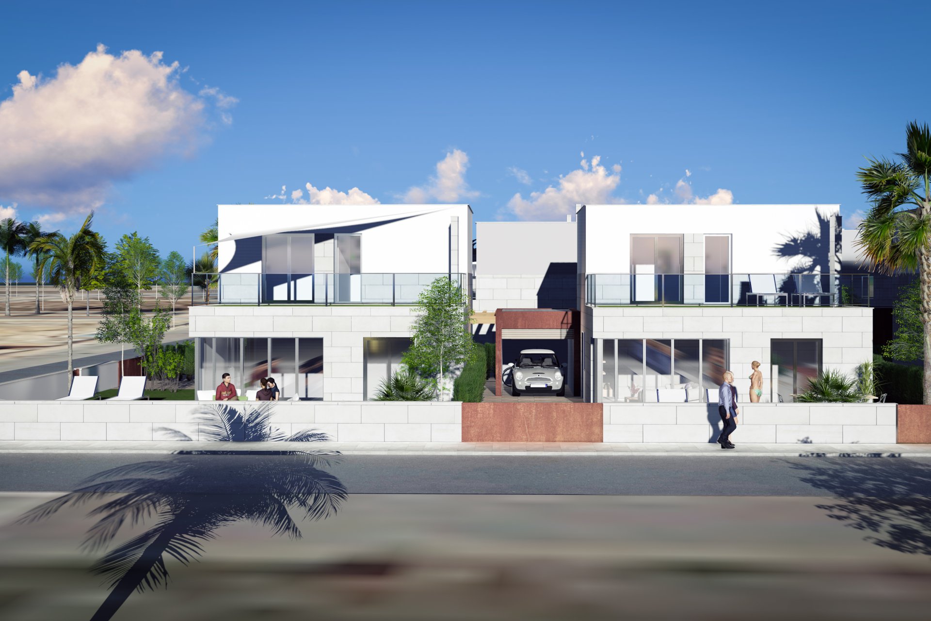 Nieuwbouw Woningen - Herenhuis - Los Alcázares