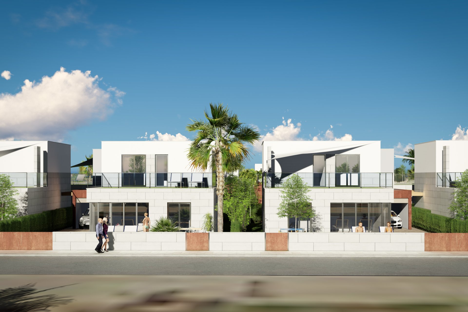 Nieuwbouw Woningen - Herenhuis - Los Alcázares