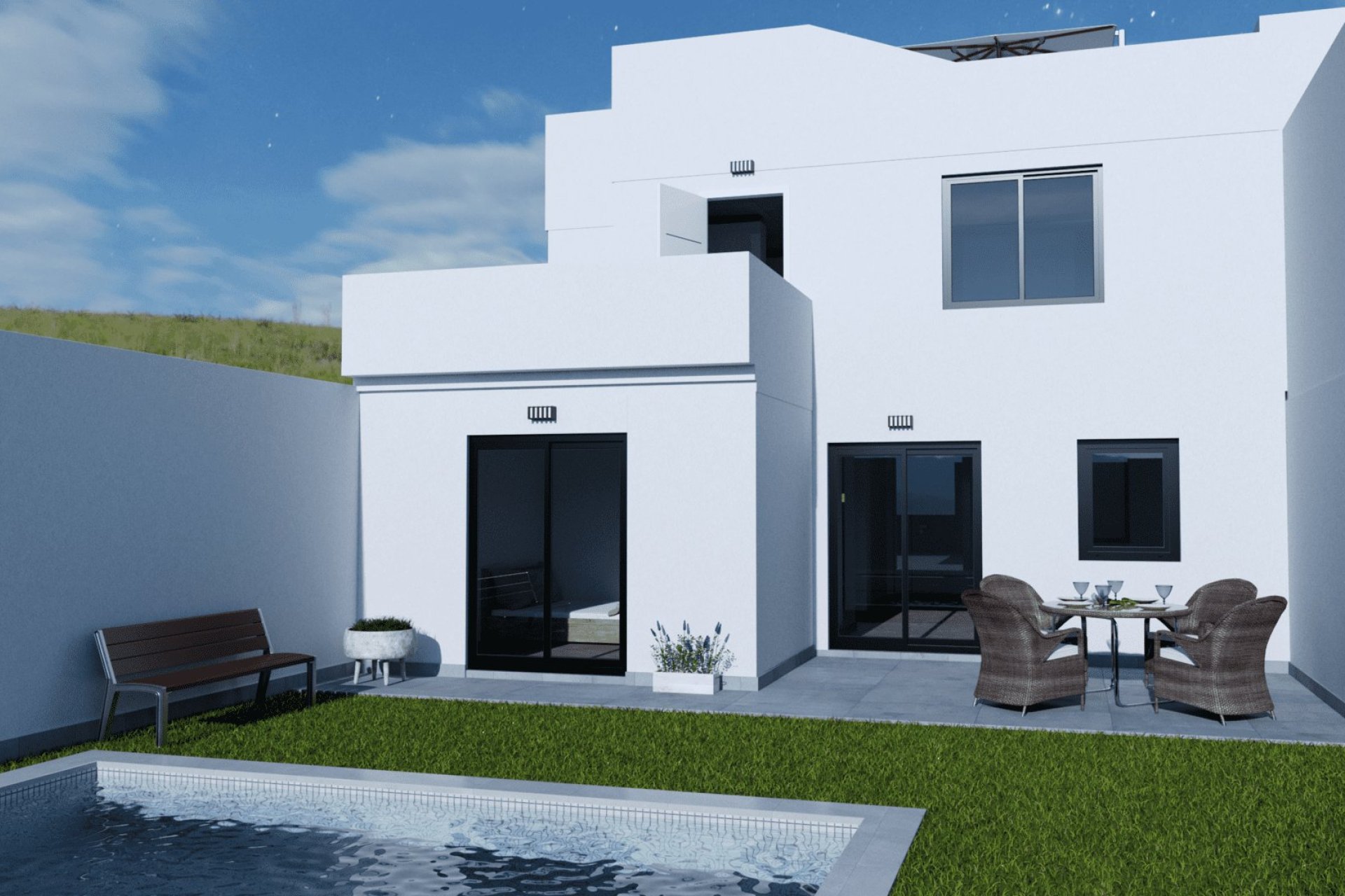 Nieuwbouw Woningen - Herenhuis - Los Belones