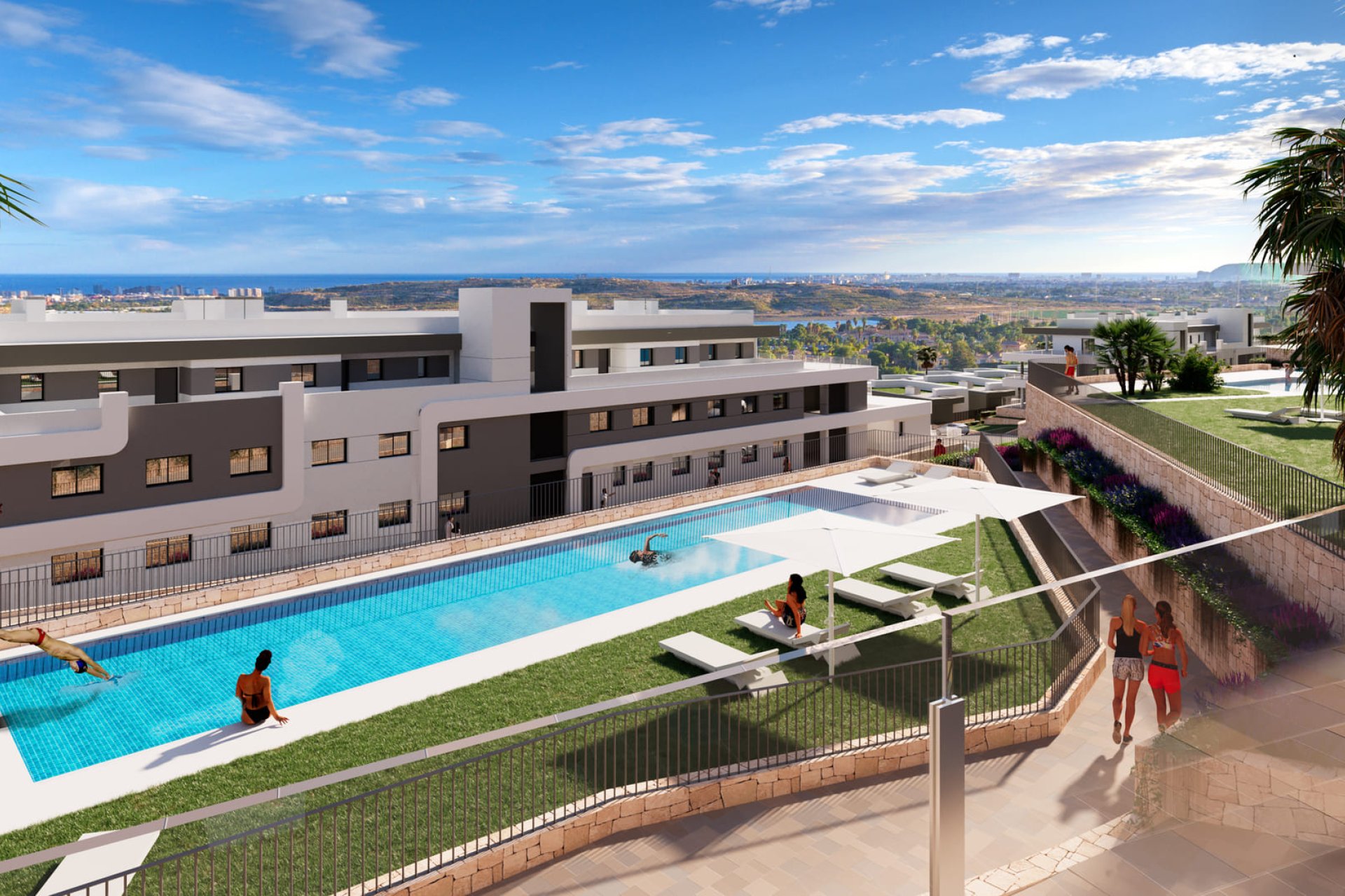 Nieuwbouw Woningen - Herenhuis - Muchamiel