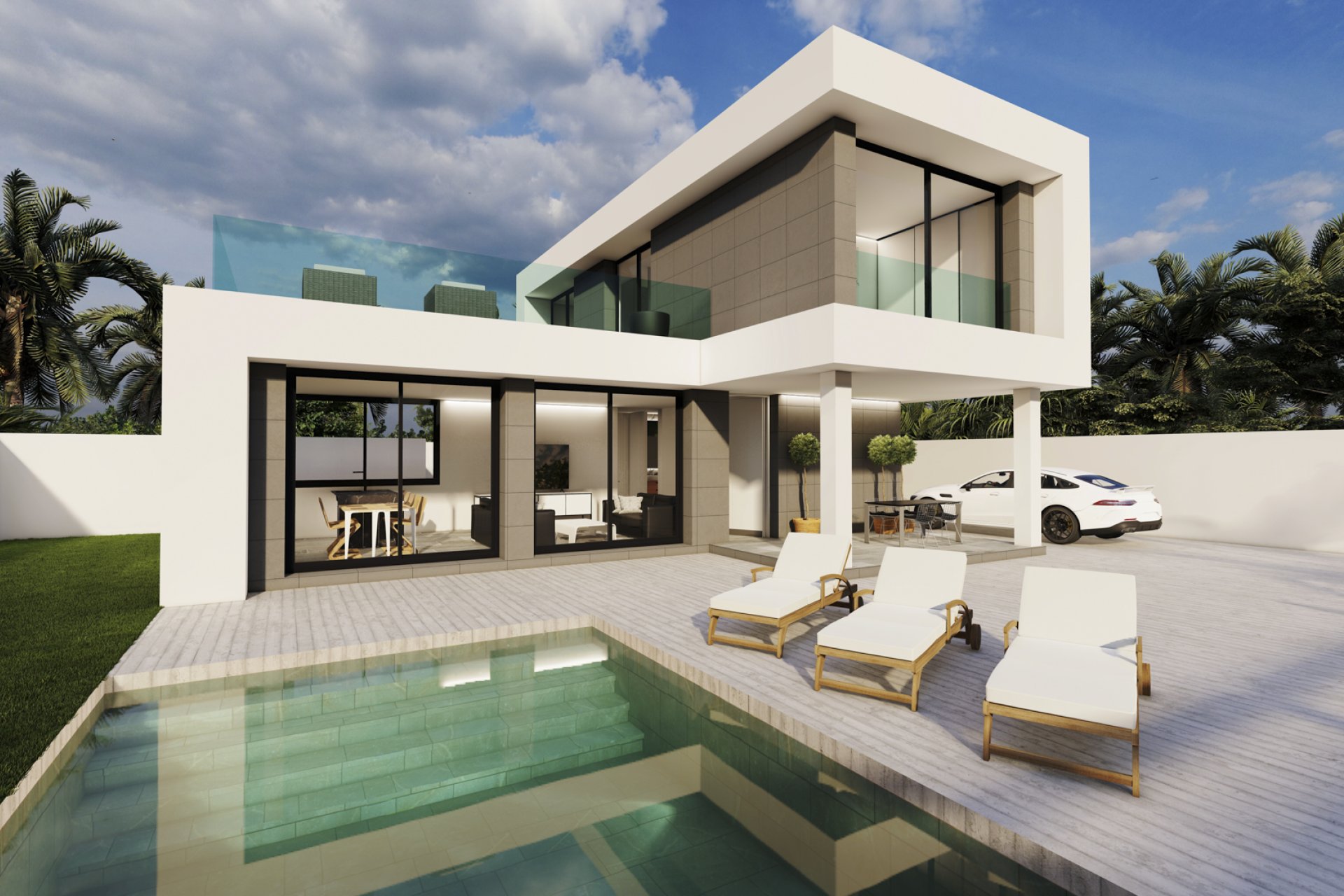 Nieuwbouw Woningen - Herenhuis - Rojales - Ciudad Quesada