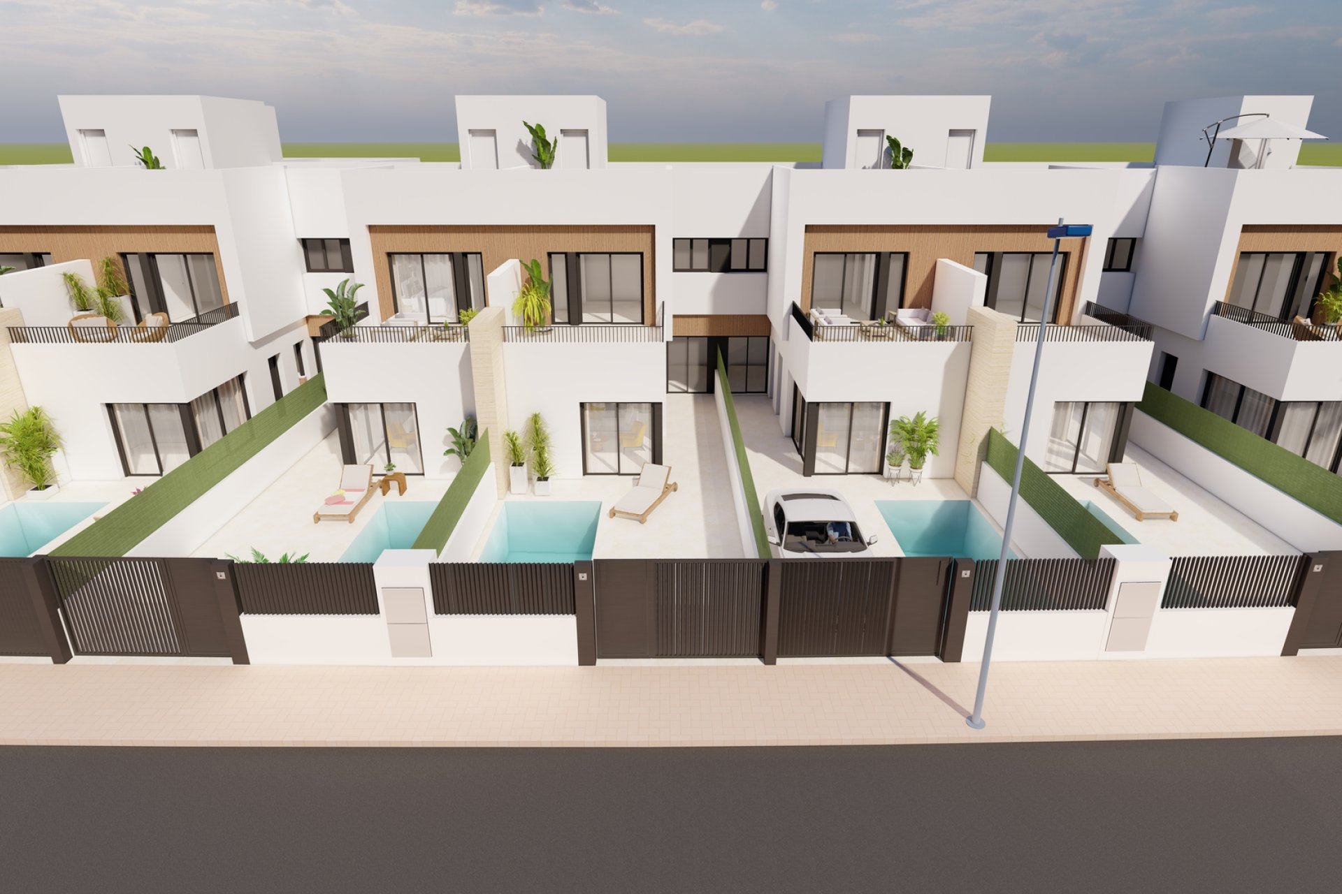 Nieuwbouw Woningen - Herenhuis - San Javier