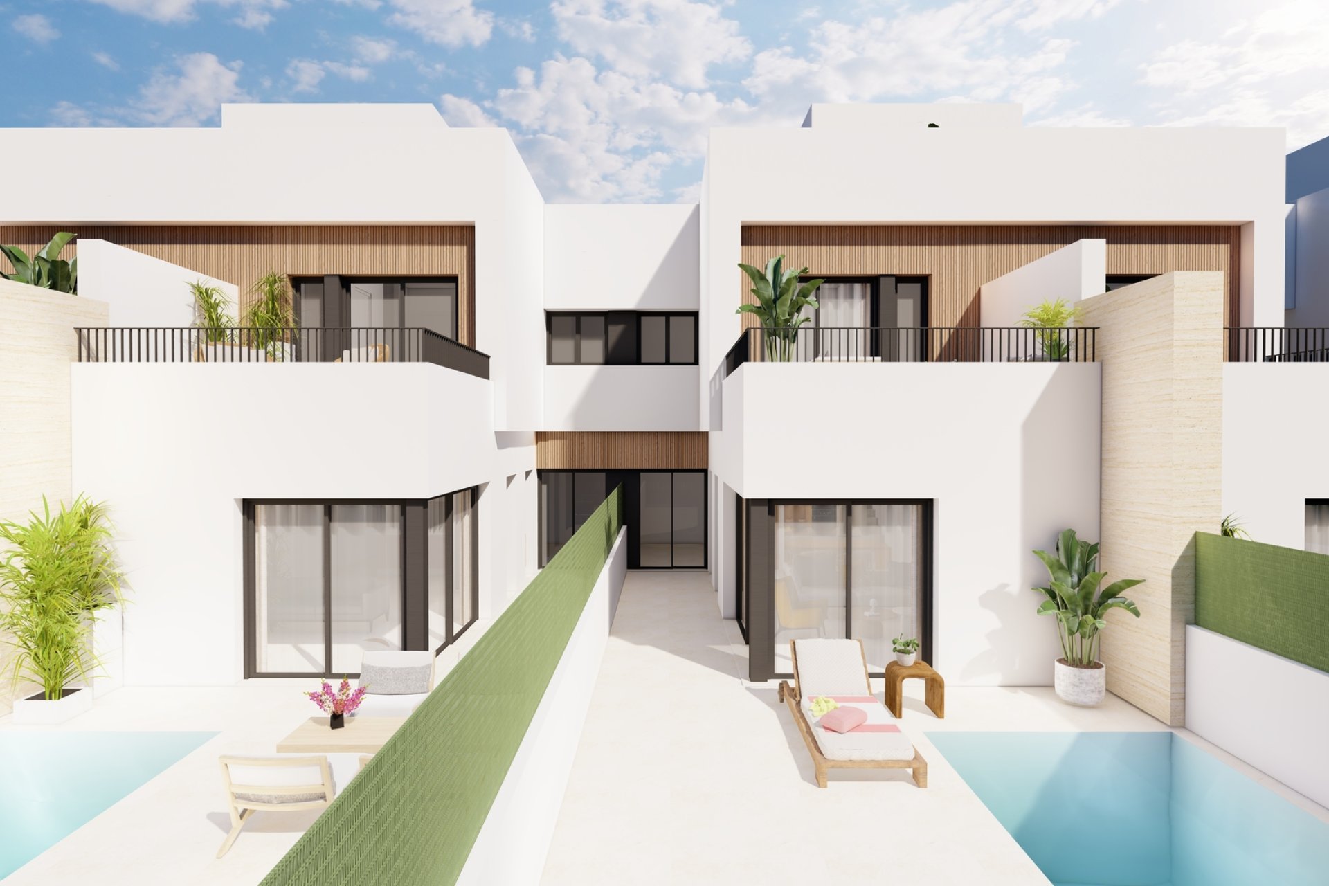 Nieuwbouw Woningen - Herenhuis - San Javier