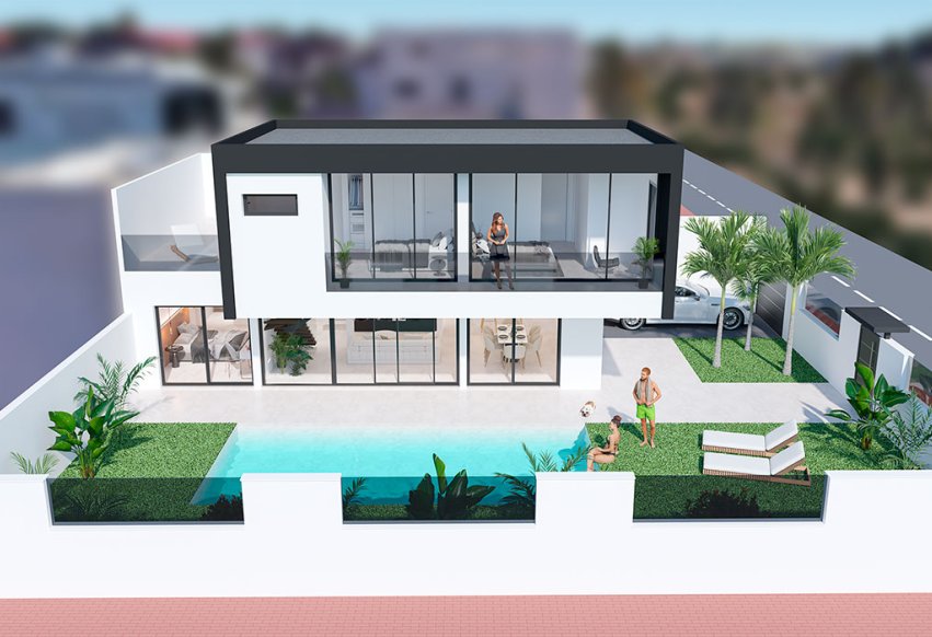 Nieuwbouw Woningen - Herenhuis - San Pedro del Pinatar