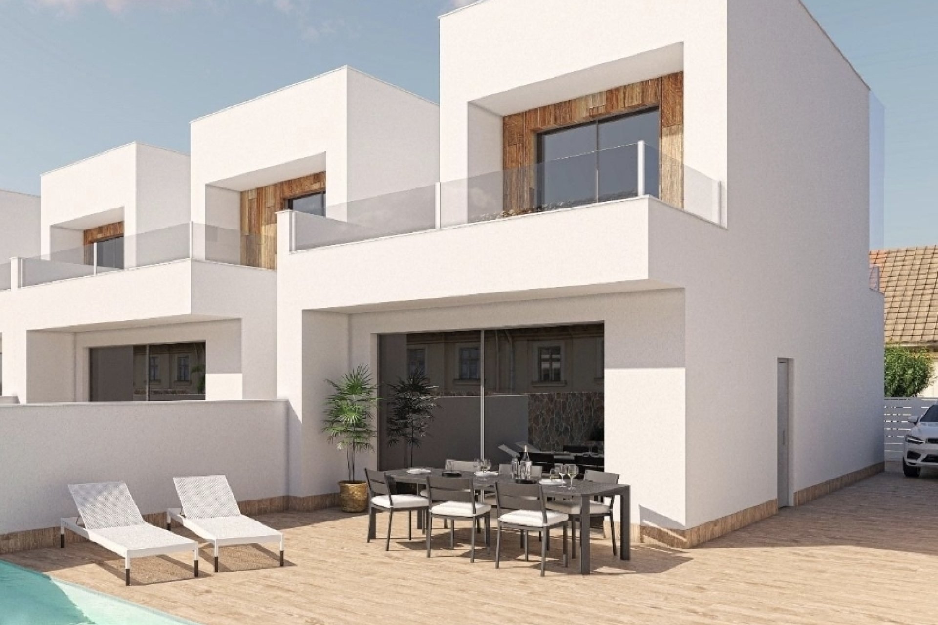 Nieuwbouw Woningen - Herenhuis - Santiago de la Ribera
