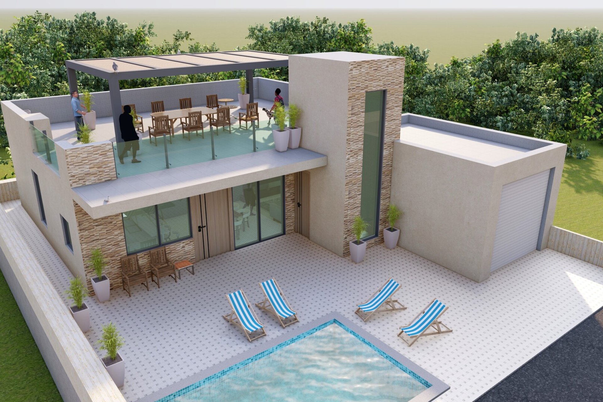 Nieuwbouw Woningen - low-bungalow - Fuente Alamo