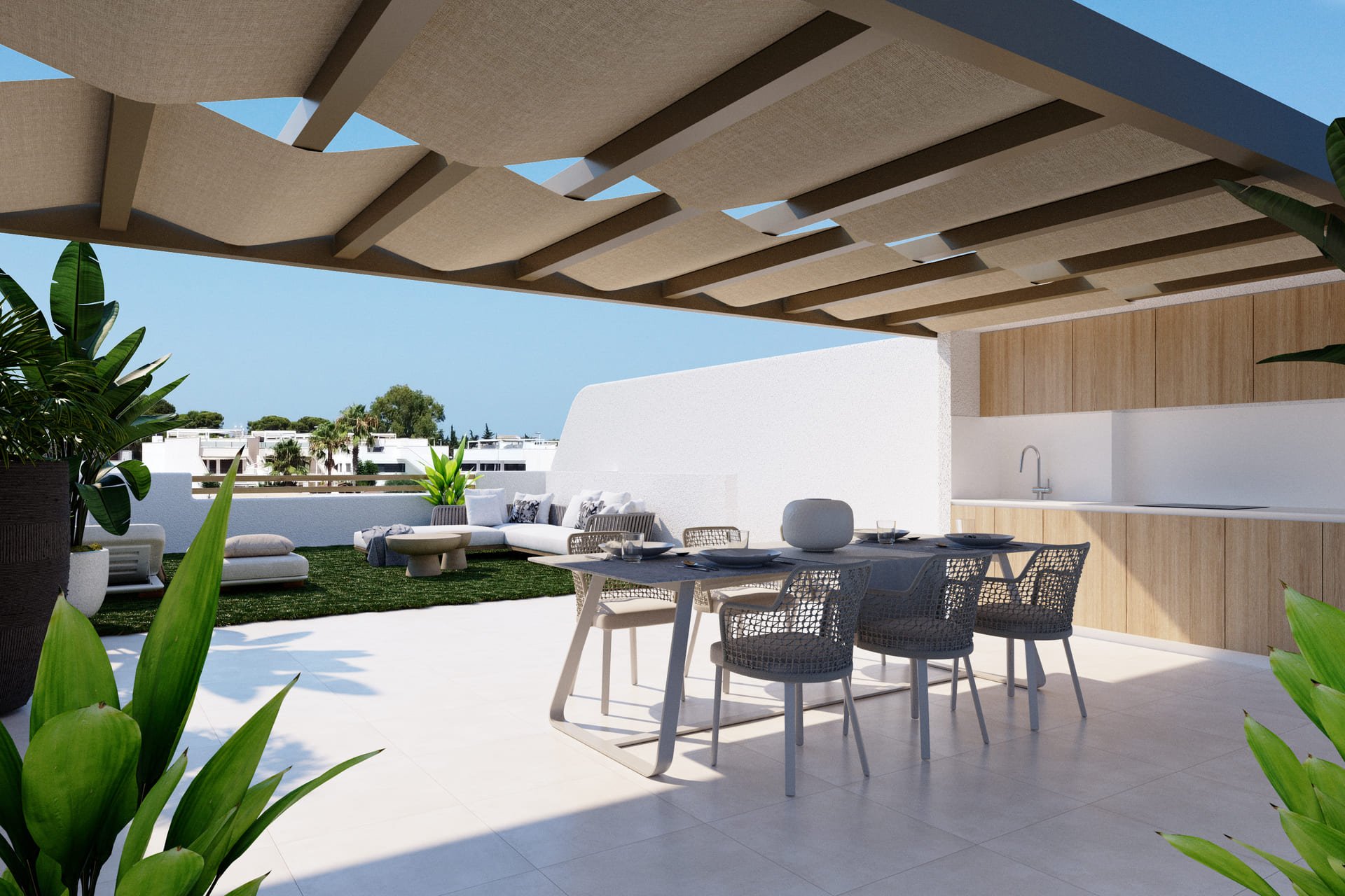 Nieuwbouw Woningen - low-bungalow - San Pedro del Pinatar