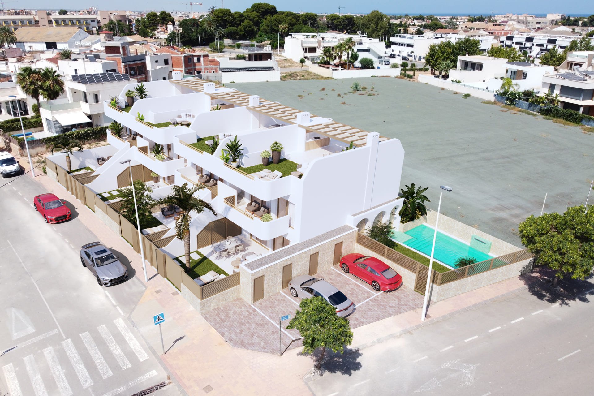 Nieuwbouw Woningen - low-bungalow - San Pedro del Pinatar