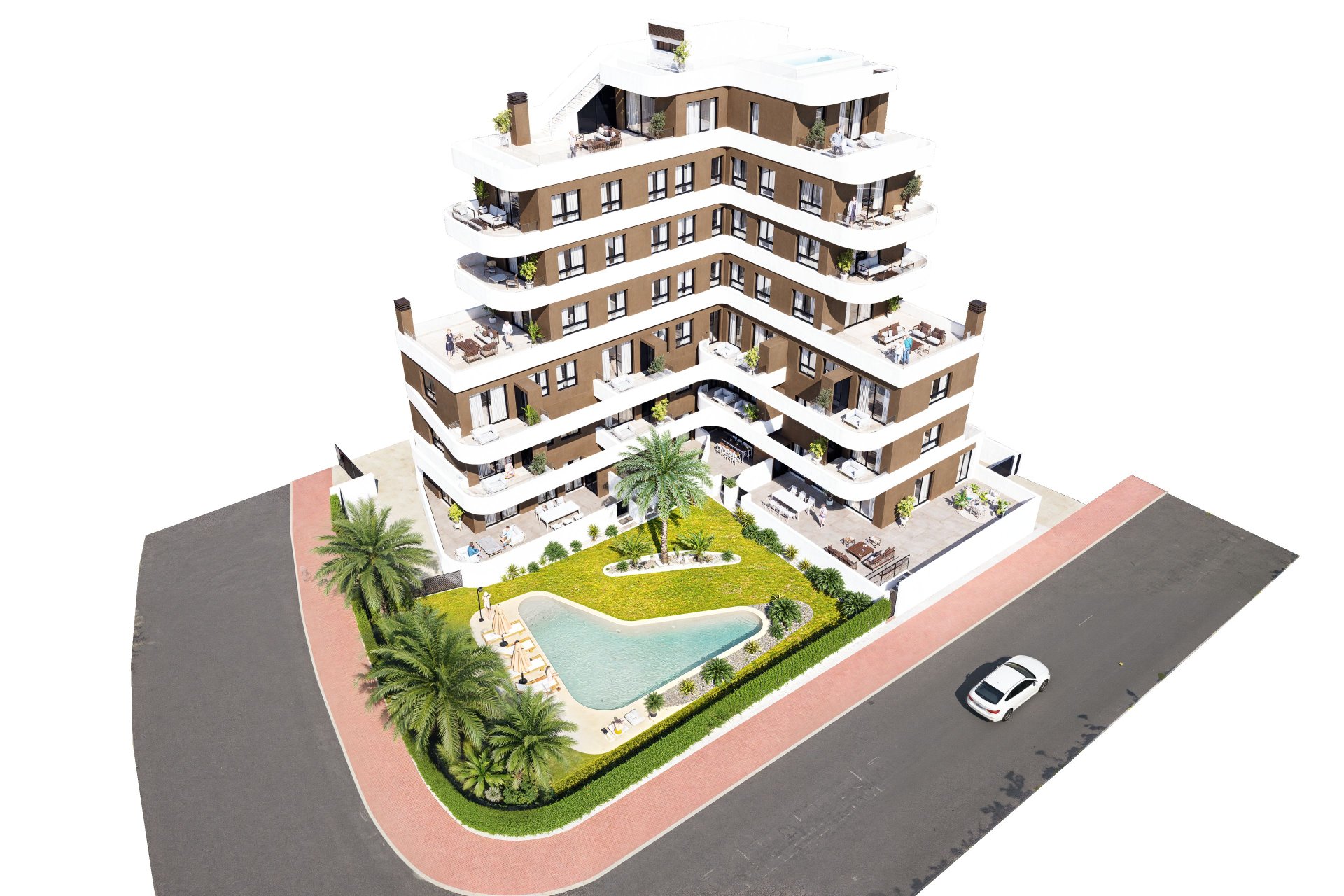 Nieuwbouw Woningen - Penthouse - Guardamar del Segura