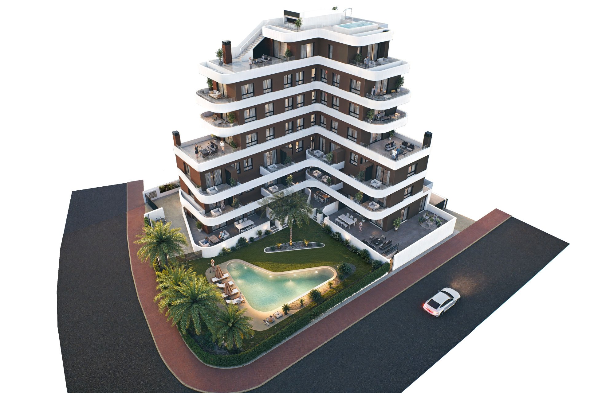 Nieuwbouw Woningen - Penthouse - Guardamar del Segura