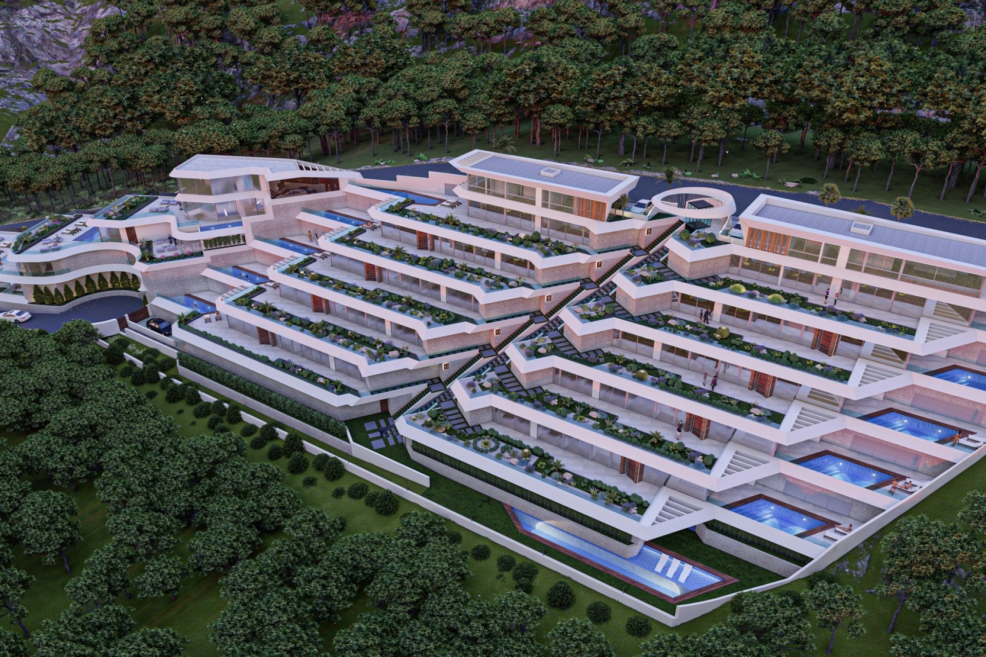 Nieuwbouw Woningen - Penthouse - Pueblo Mascarat