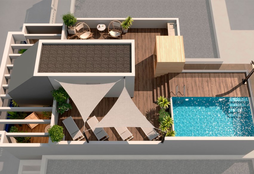 Nieuwbouw Woningen - Penthouse - Torrevieja