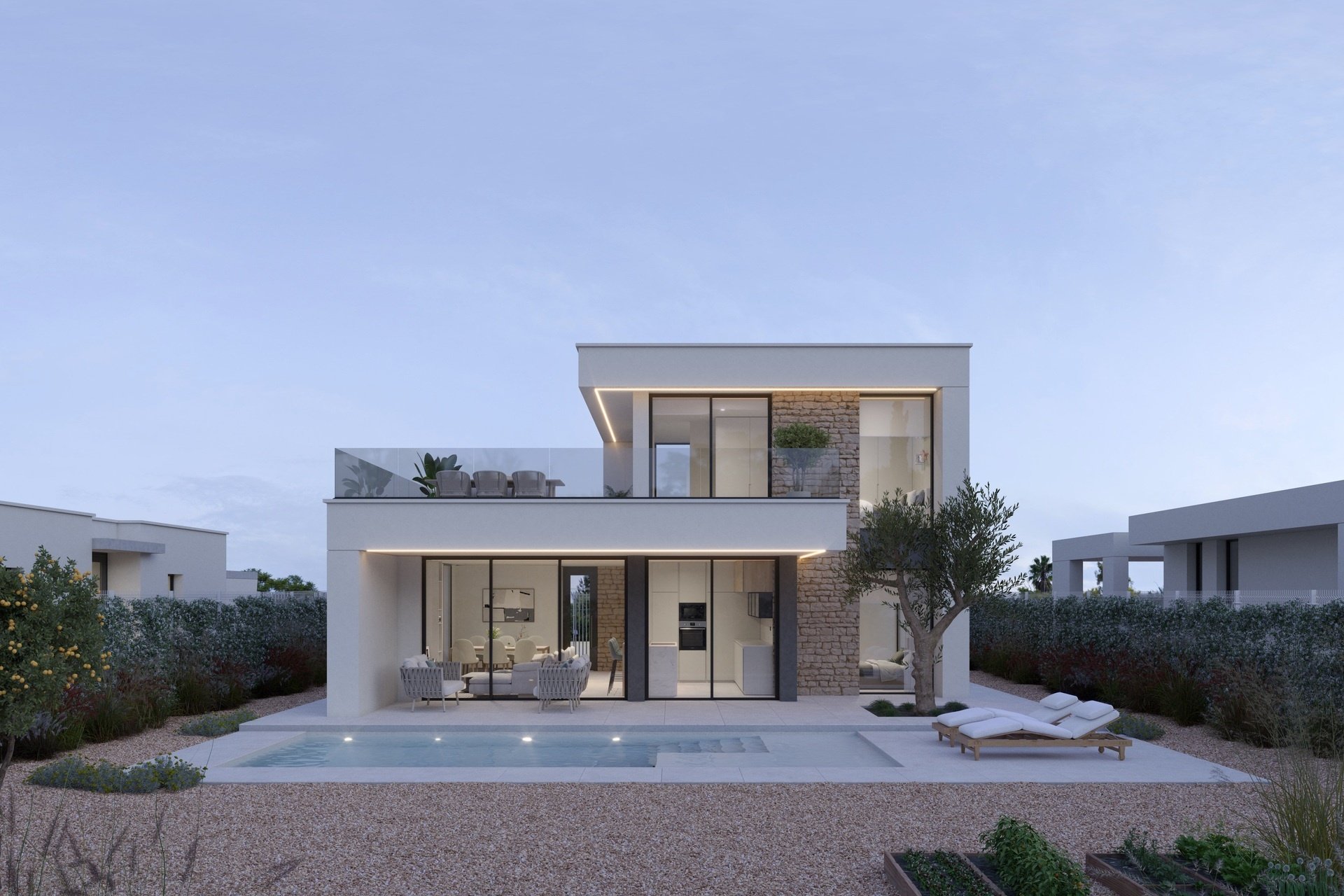 Nieuwbouw Woningen - Villa - Fuente Alamo - Hacienda del Alamo Golf
