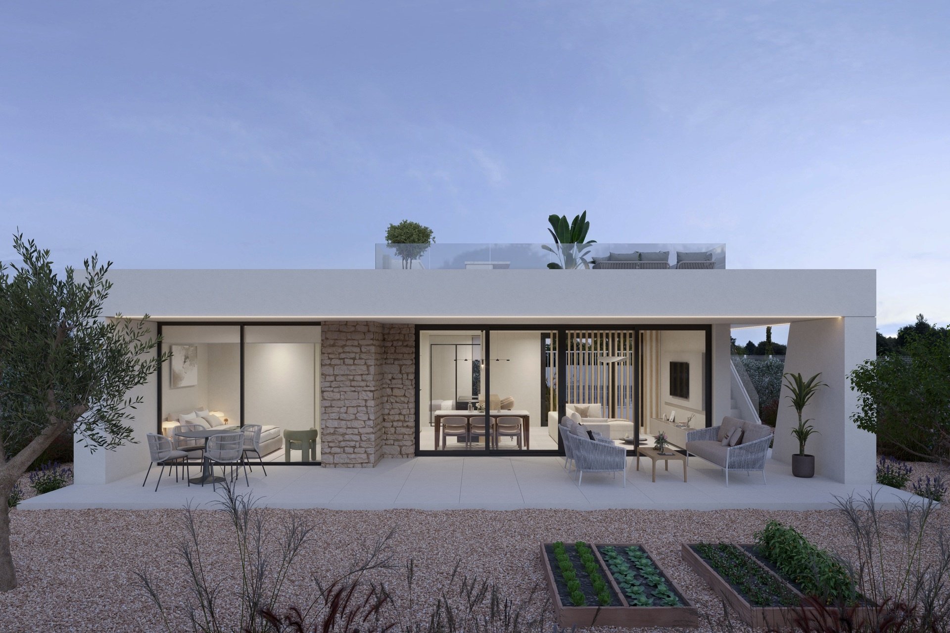 Nieuwbouw Woningen - Villa - Fuente Alamo - Hacienda del Alamo Golf