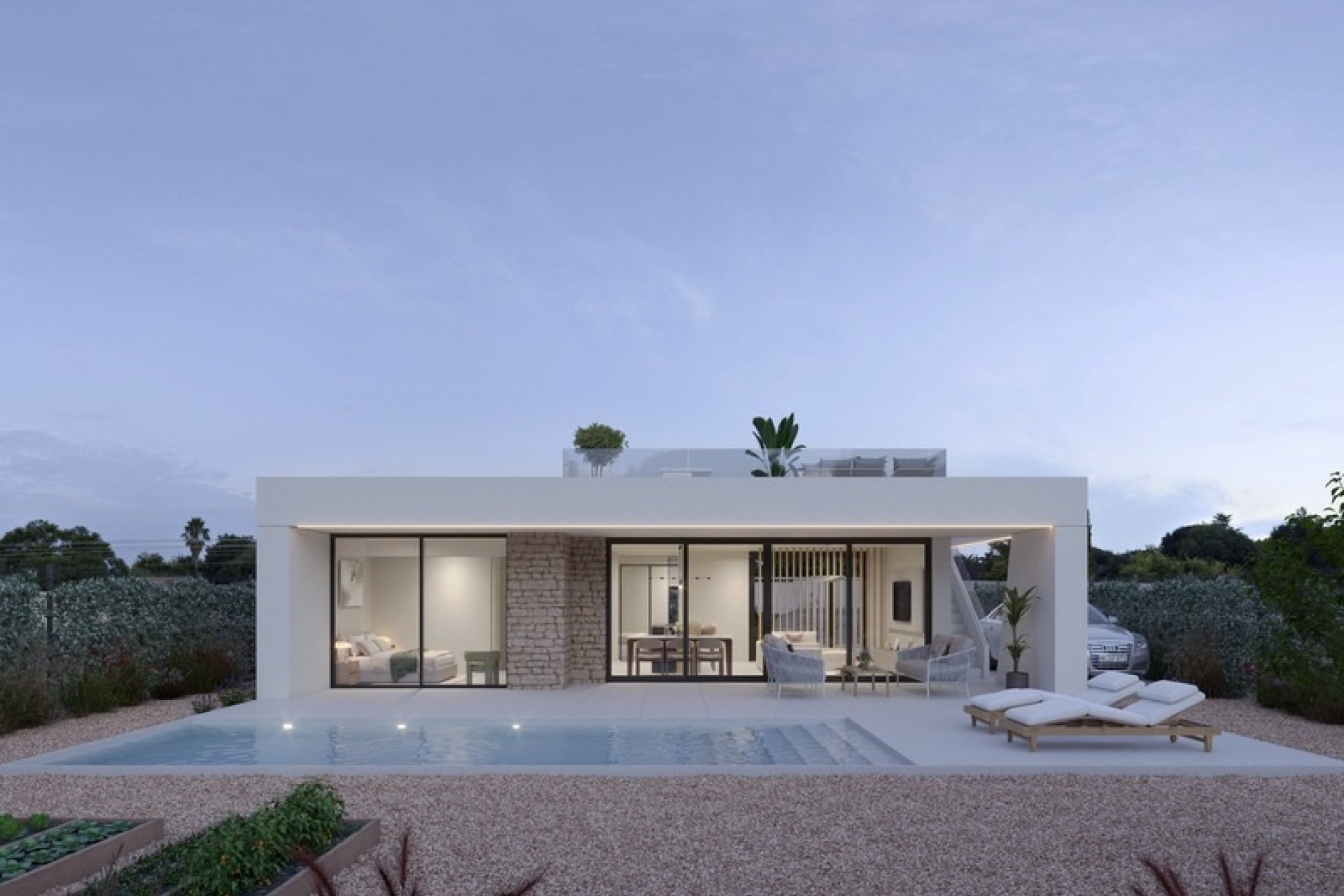 Nieuwbouw Woningen - Villa - Fuente Alamo - Hacienda del Alamo Golf