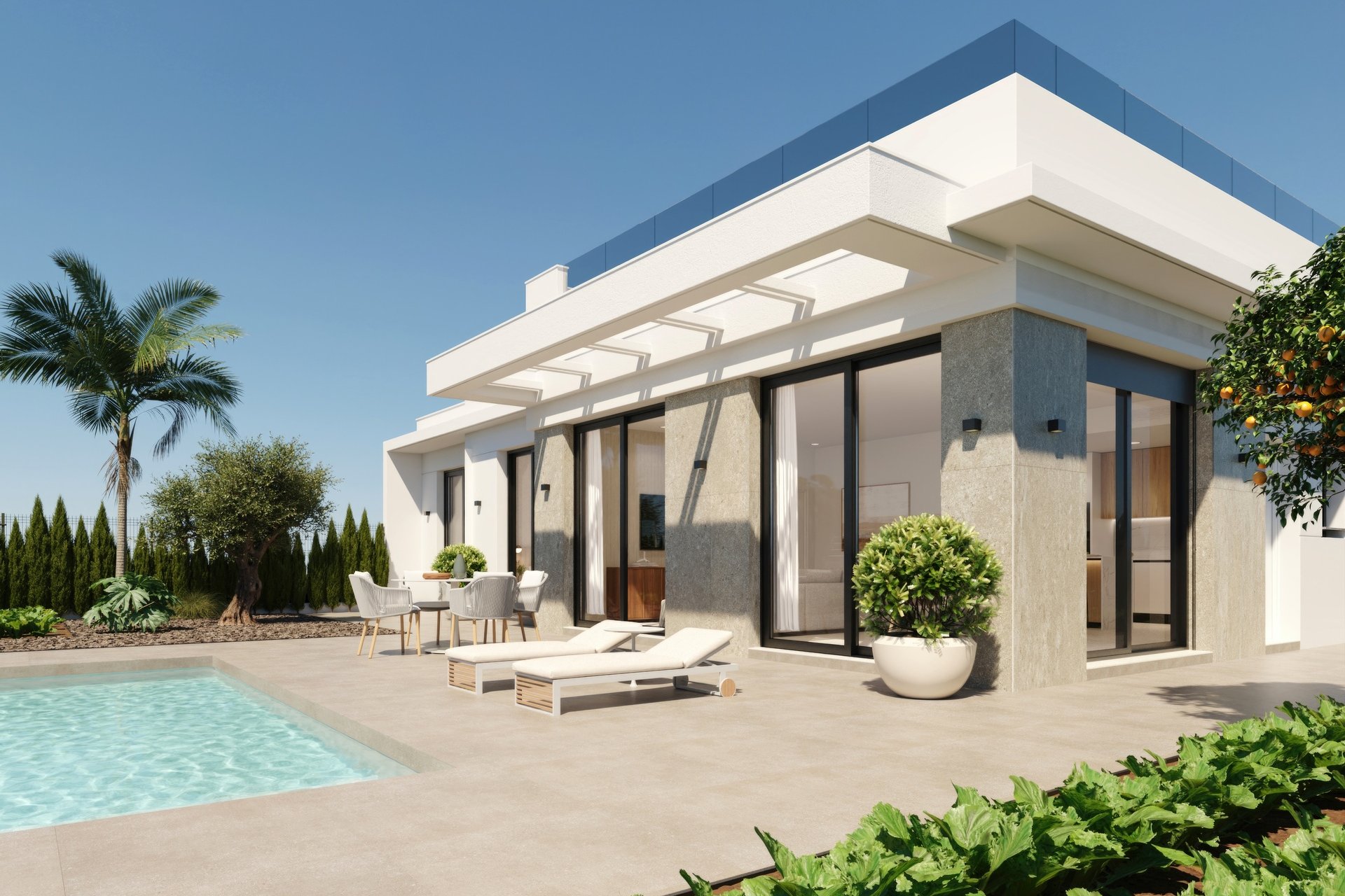 Nieuwbouw Woningen - Villa - Fuente Alamo - Hacienda del Alamo Golf