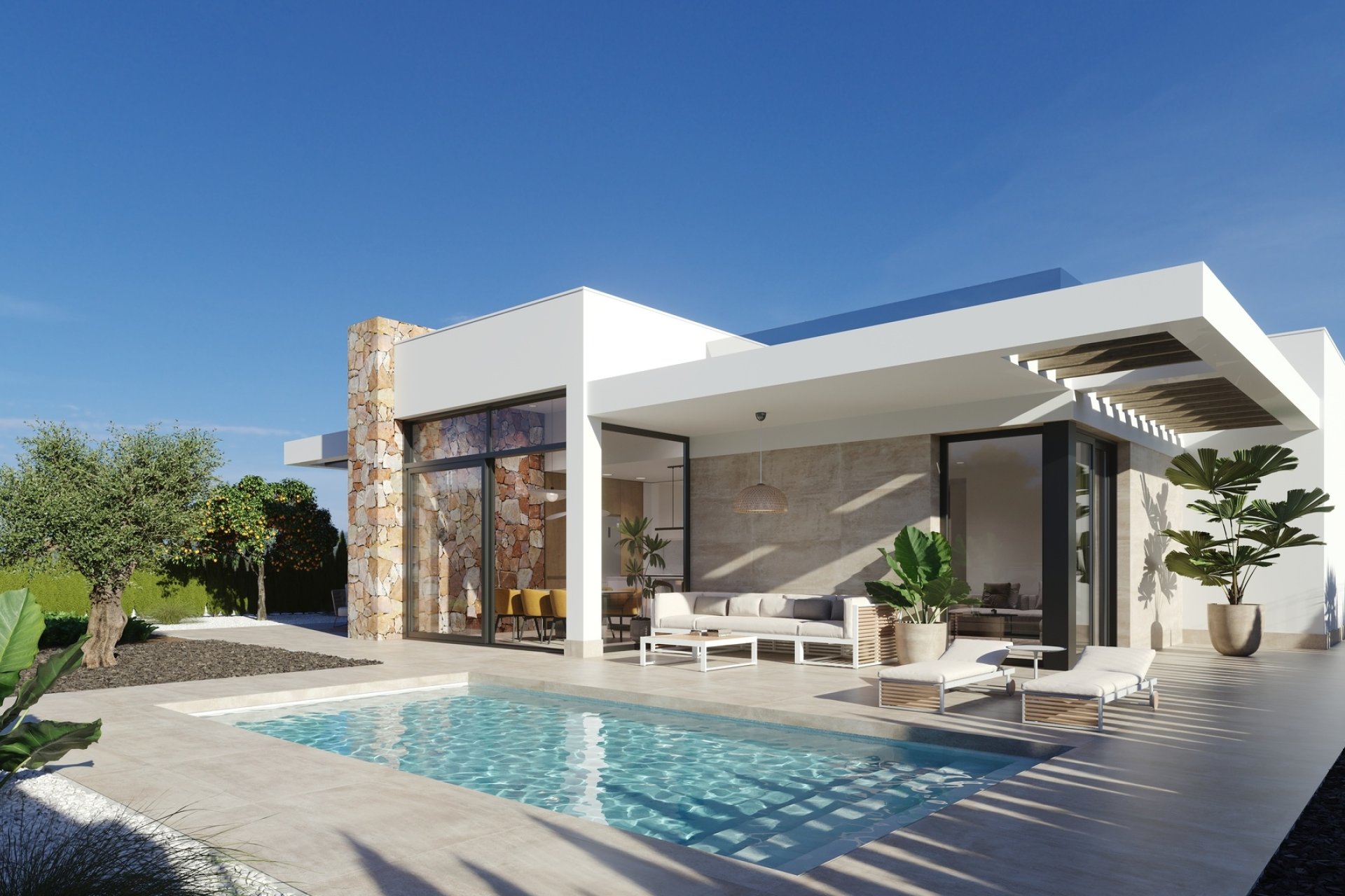 Nieuwbouw Woningen - Villa - Fuente Alamo - Hacienda del Alamo Golf