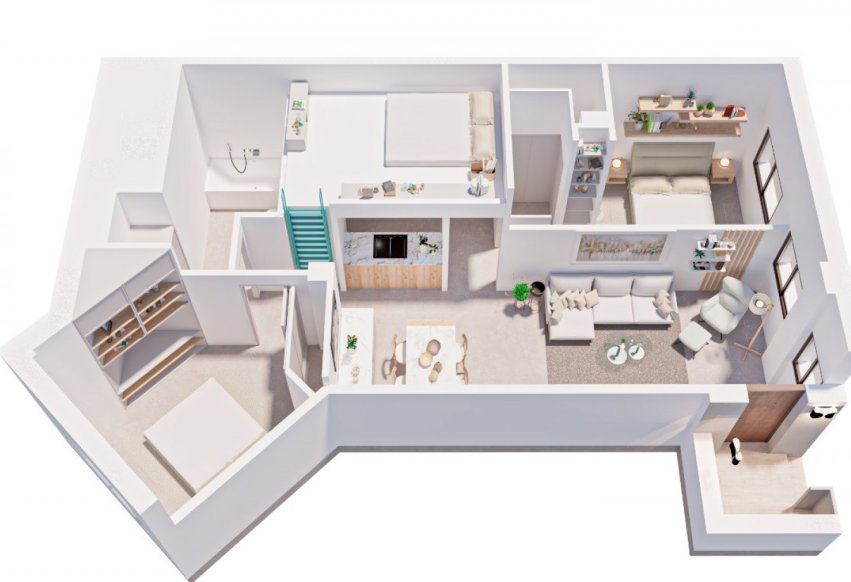 Nouvelle construction - Appartement - Pilar de la Horadada - Pilar de la Horadada City