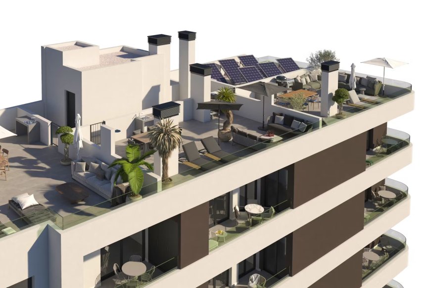 Nouvelle construction - Attique - Santa Pola