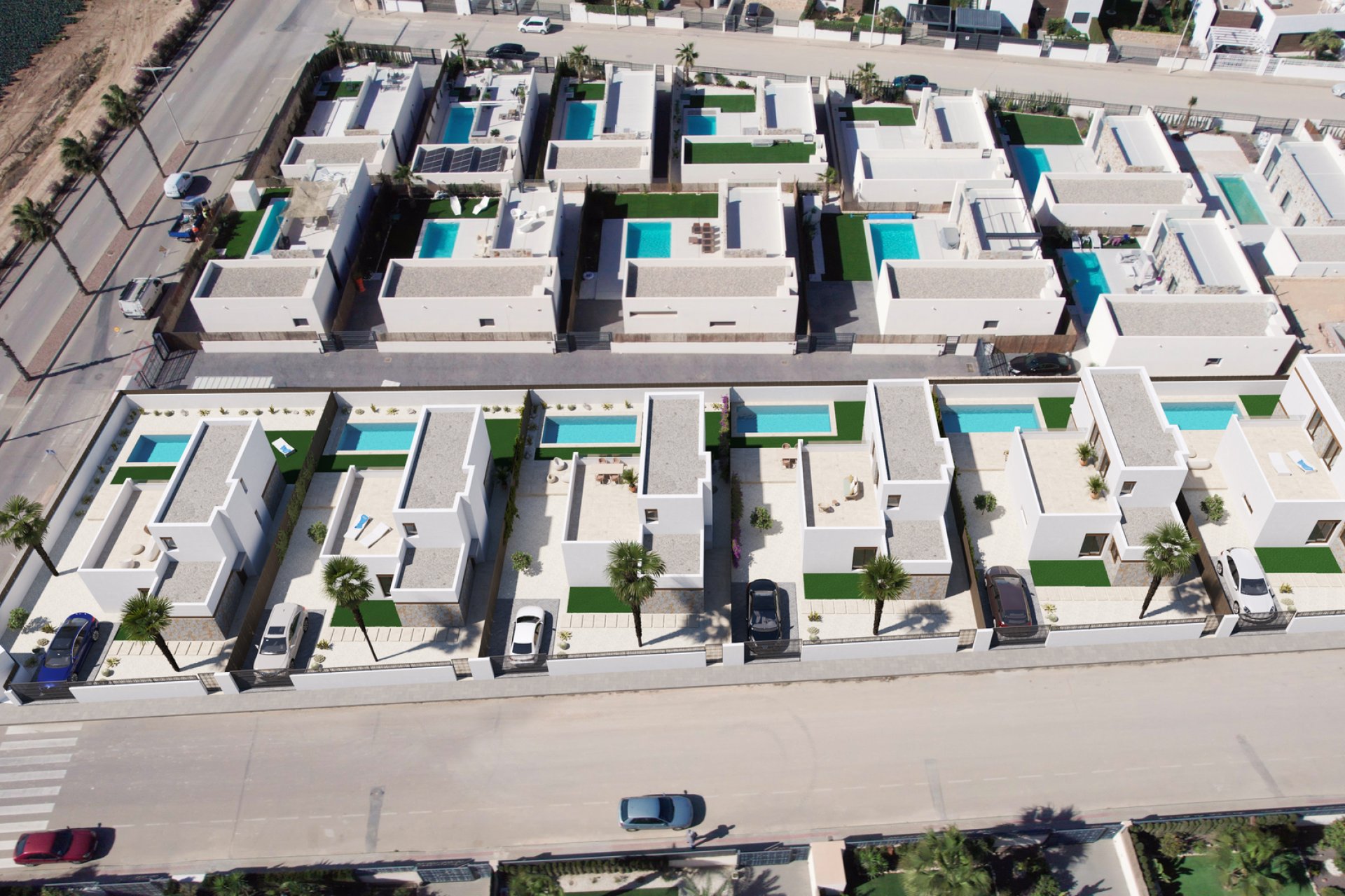 Nouvelle construction - Maison de ville - Algorfa