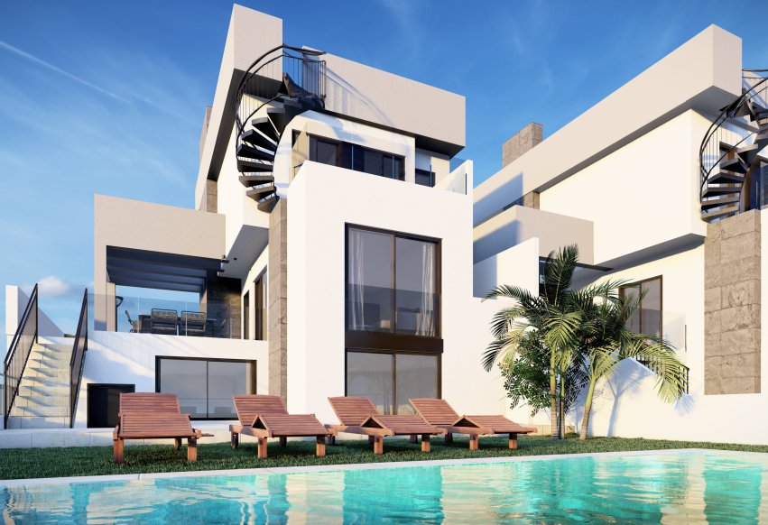 Nouvelle construction - Maison de ville - Algorfa