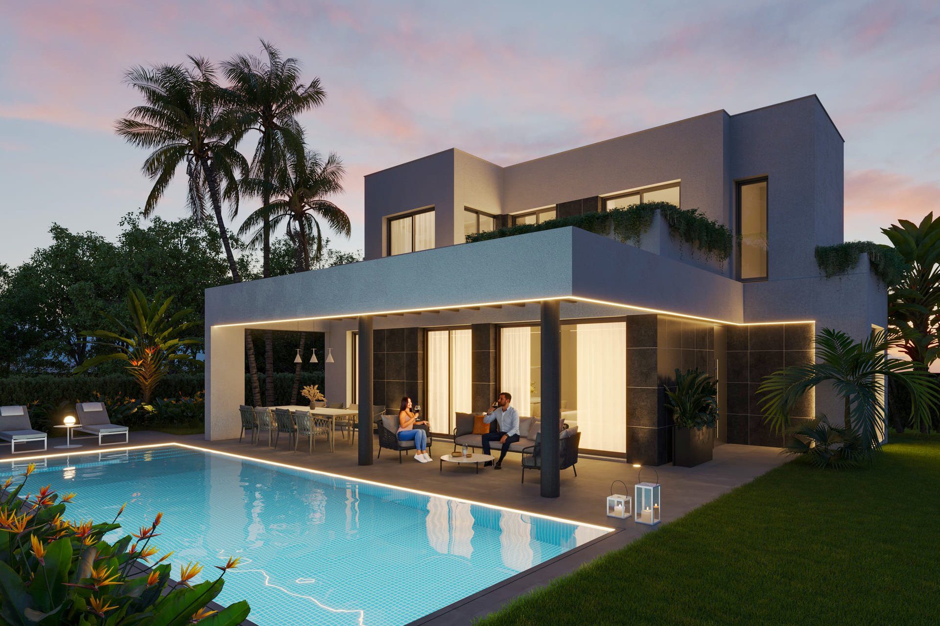 Nouvelle construction - Maison de ville - Finestrat