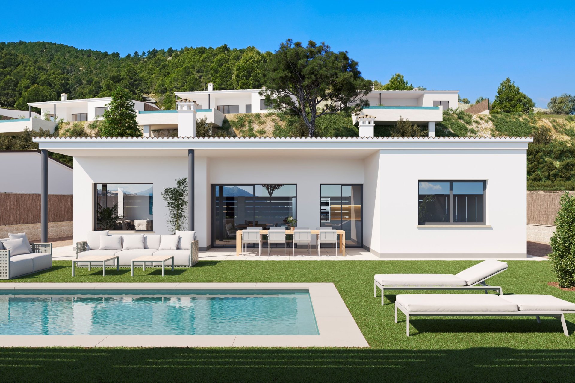 Nouvelle construction - Maison de ville - Penáguila