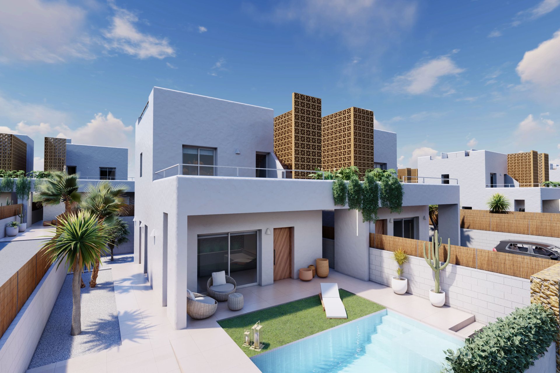 Nouvelle construction - Maison de ville - Pilar de la Horadada