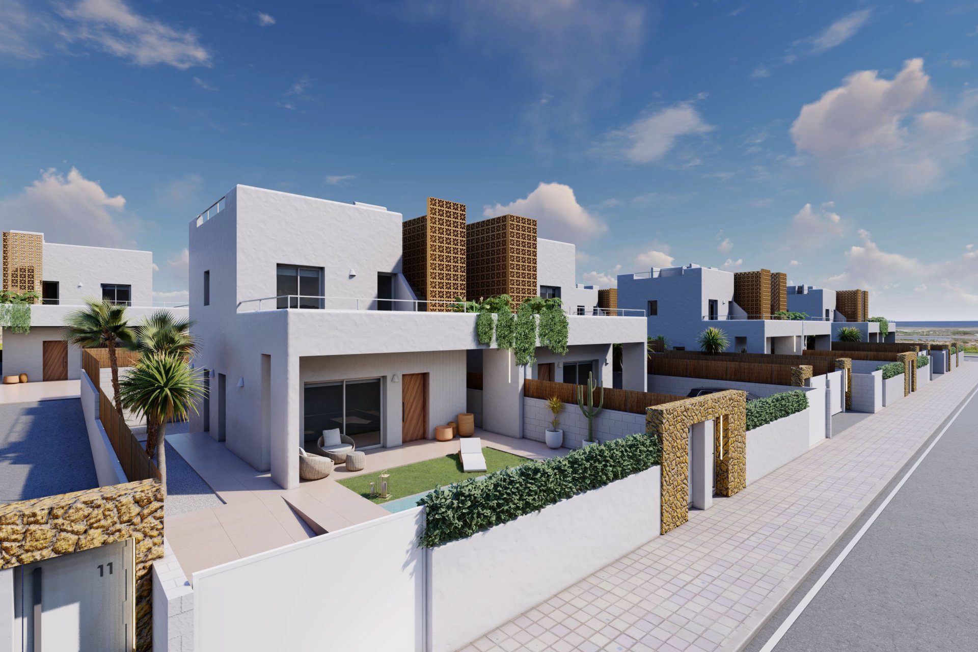 Nouvelle construction - Maison de ville - Pilar de la Horadada